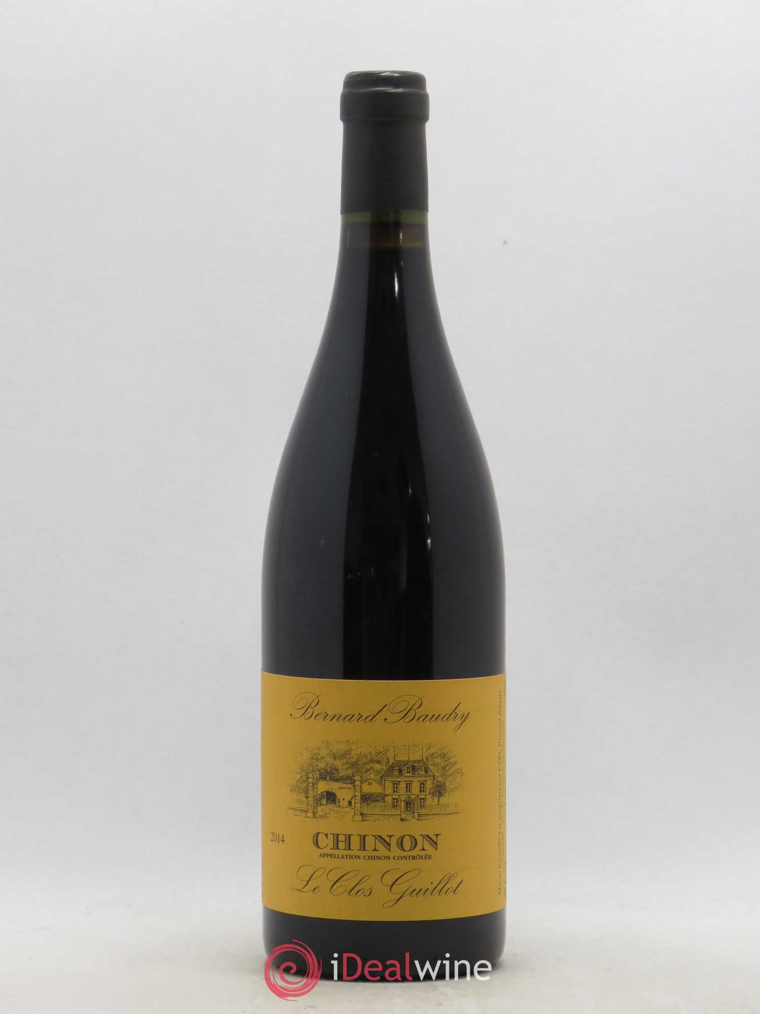 Chinon Le Clos Guillot Bernard Baudry 2014 - Lot de 1 bouteille - 0