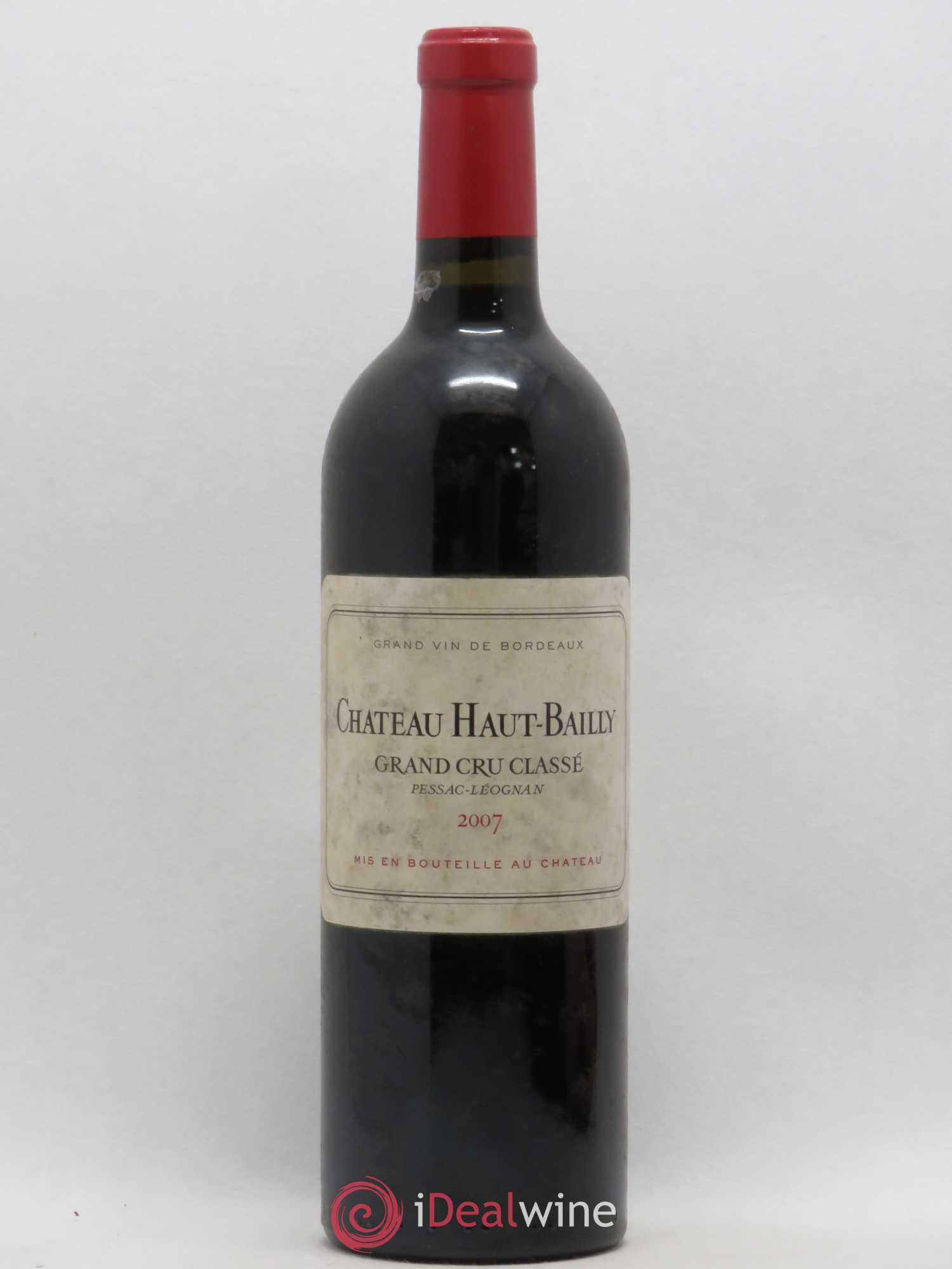 Château Haut-Bailly Cru Classé de Graves 2007 - Lot de 1 bouteille - 0