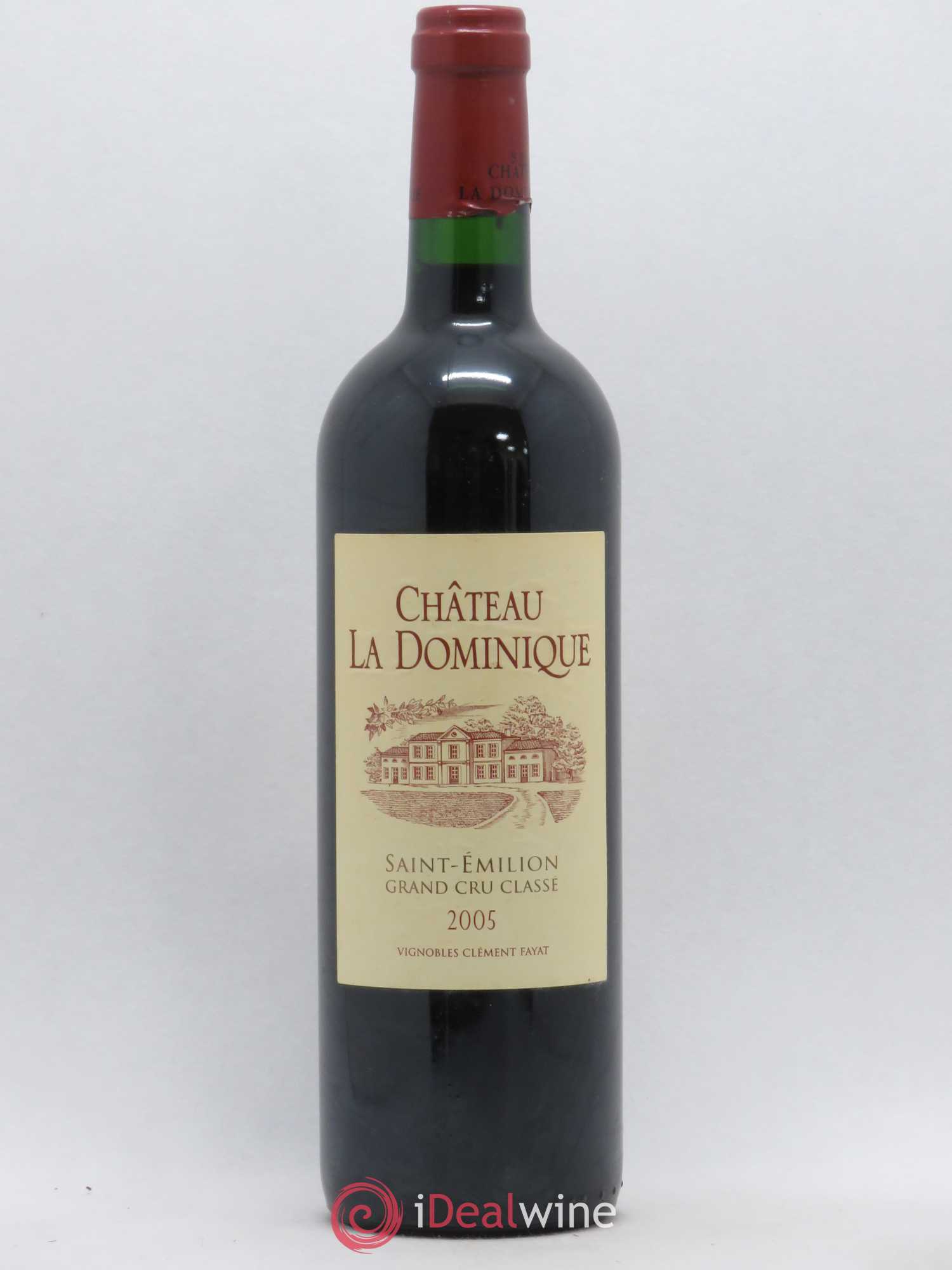 Château la Dominique Grand Cru Classé 2005 - Lot de 1 bouteille - 0
