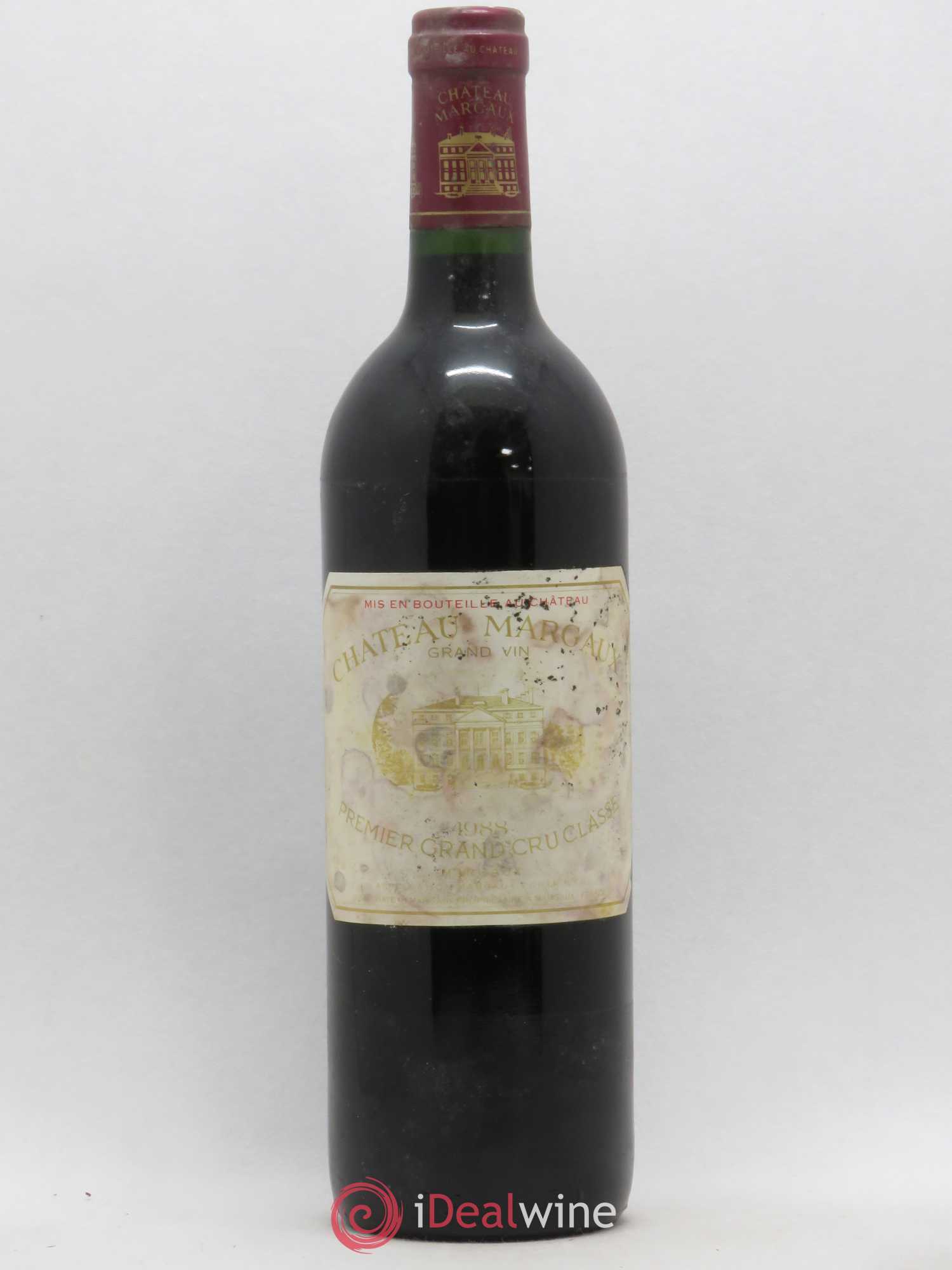 Château Margaux 1er Grand Cru Classé 1988 - Lot de 1 bouteille - 0