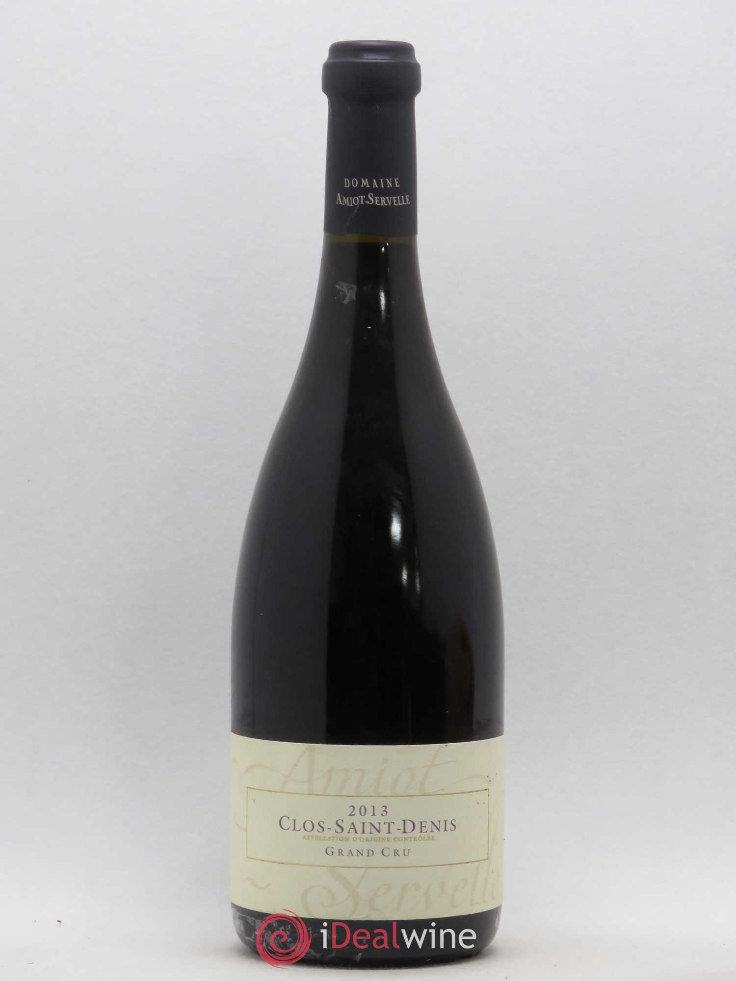 Clos Saint-Denis Grand Cru Domaine Amiot-Servelle (sans prix de réserve) 2013 - Posten von 1 Flasche - 0