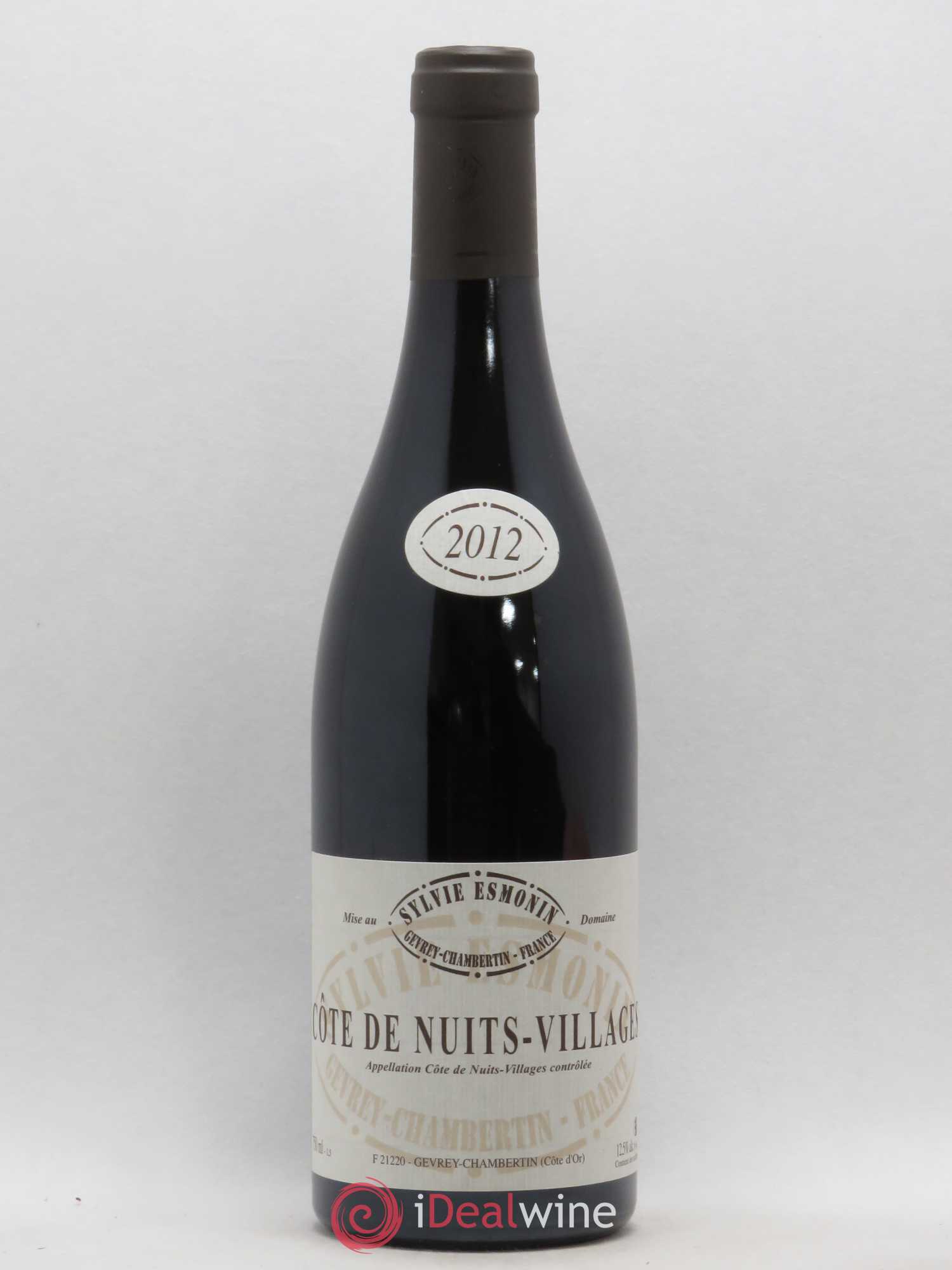 Côte de Nuits-Villages Sylvie Esmonin 2012 - Lot de 1 bouteille - 0