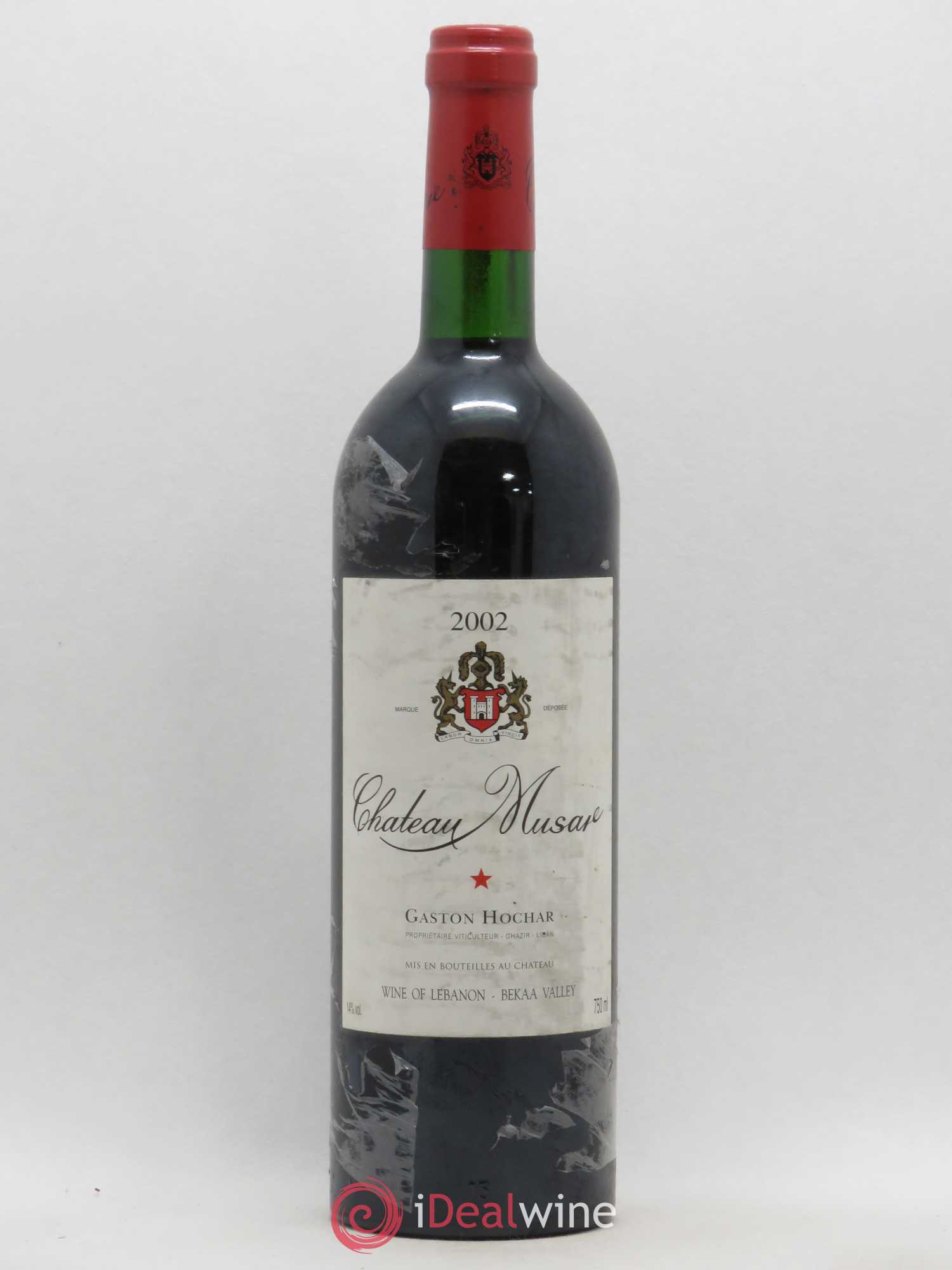 Château Musar Serge Hochar 2002 - Lot de 1 bouteille - 0