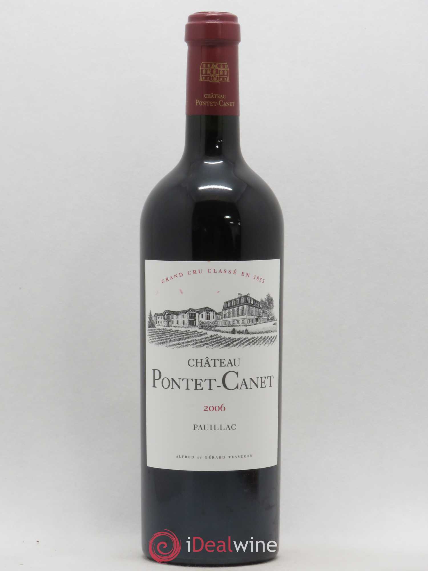Château Pontet Canet 5ème Grand Cru Classé 2006 - Lot de 1 bouteille - 0