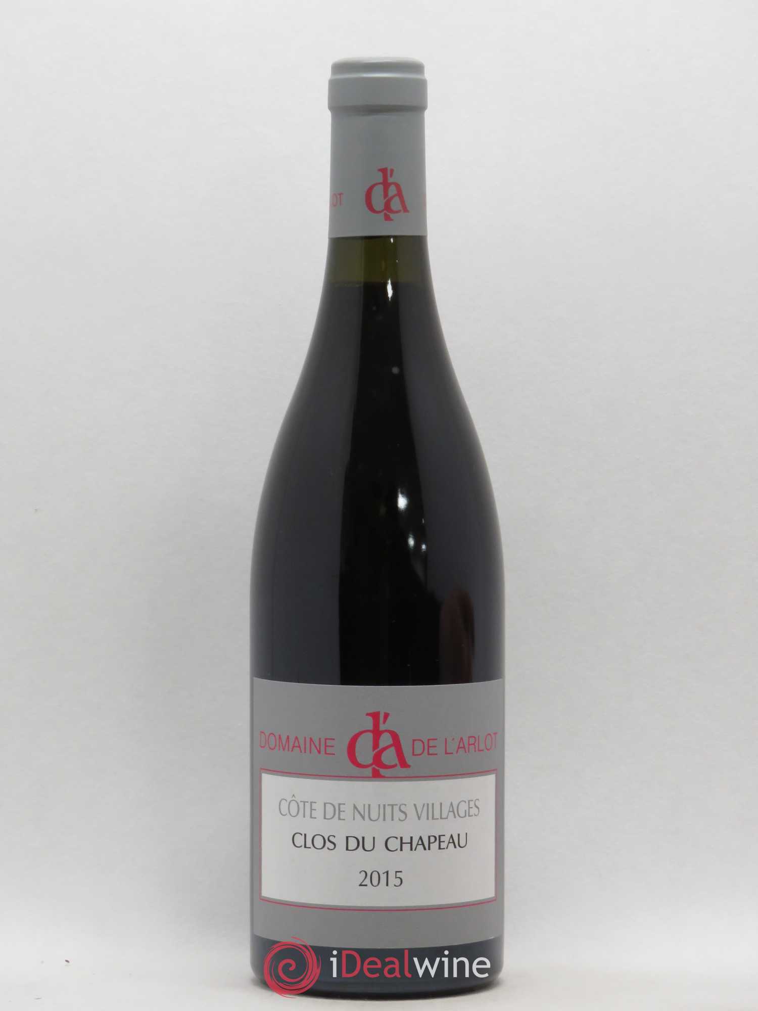 Côte de Nuits-Villages Clos du Chapeau Domaine de l'Arlot 2015 - Posten von 1 Flasche - 0