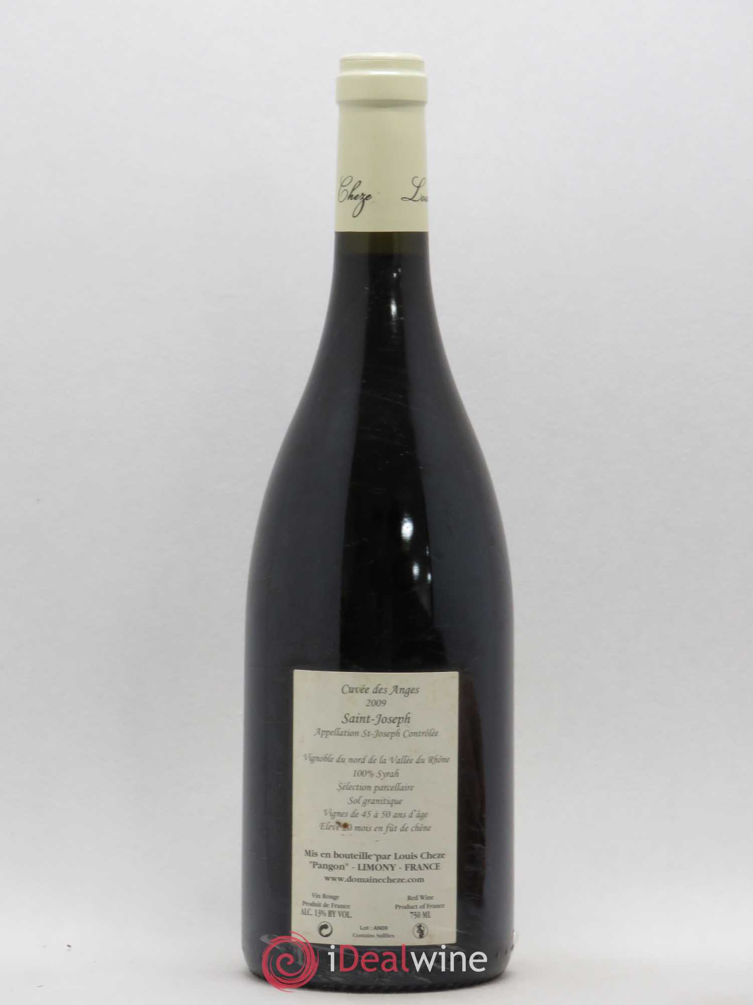 Saint-Joseph Domaine Louis Chèze Cuvée des Anges 2009 - Posten von 1 Flasche - 1