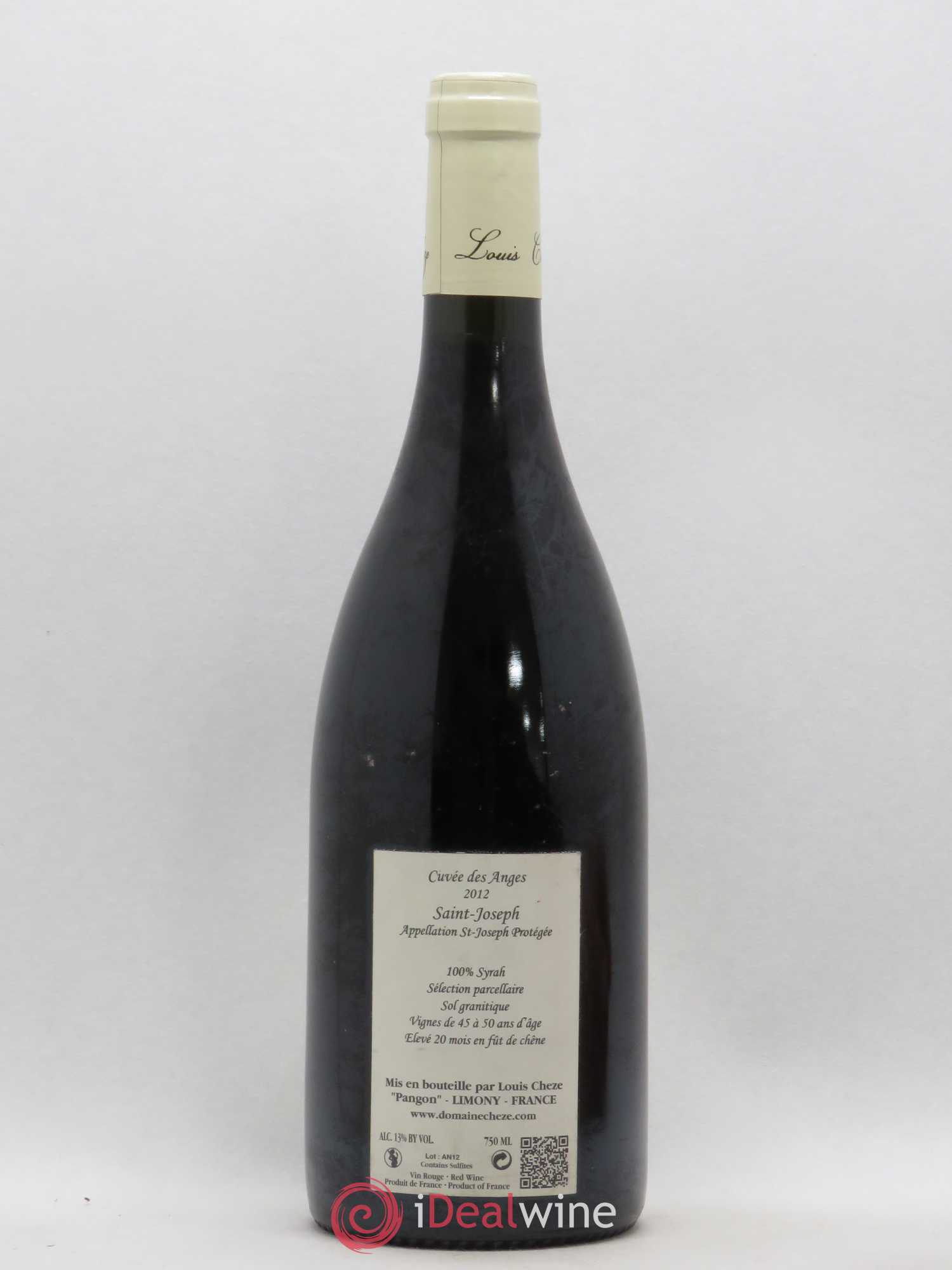 Saint-Joseph Domaine Louis Chèze Cuvée des Anges 2012 - Posten von 1 Flasche - 1