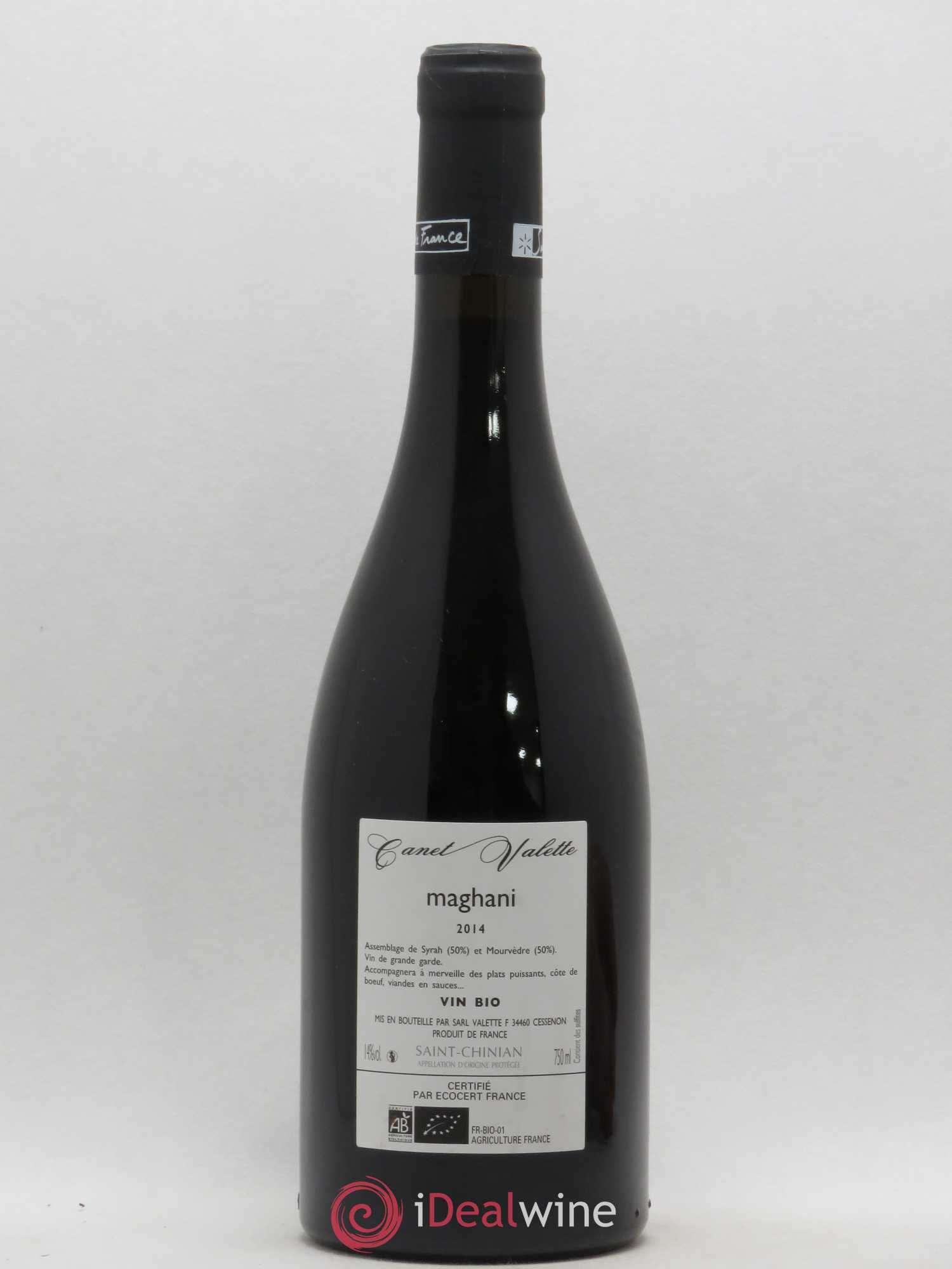 Saint-Chinian Maghani Canet-Valette (Domaine) 2014 - Lot de 1 bouteille - 1
