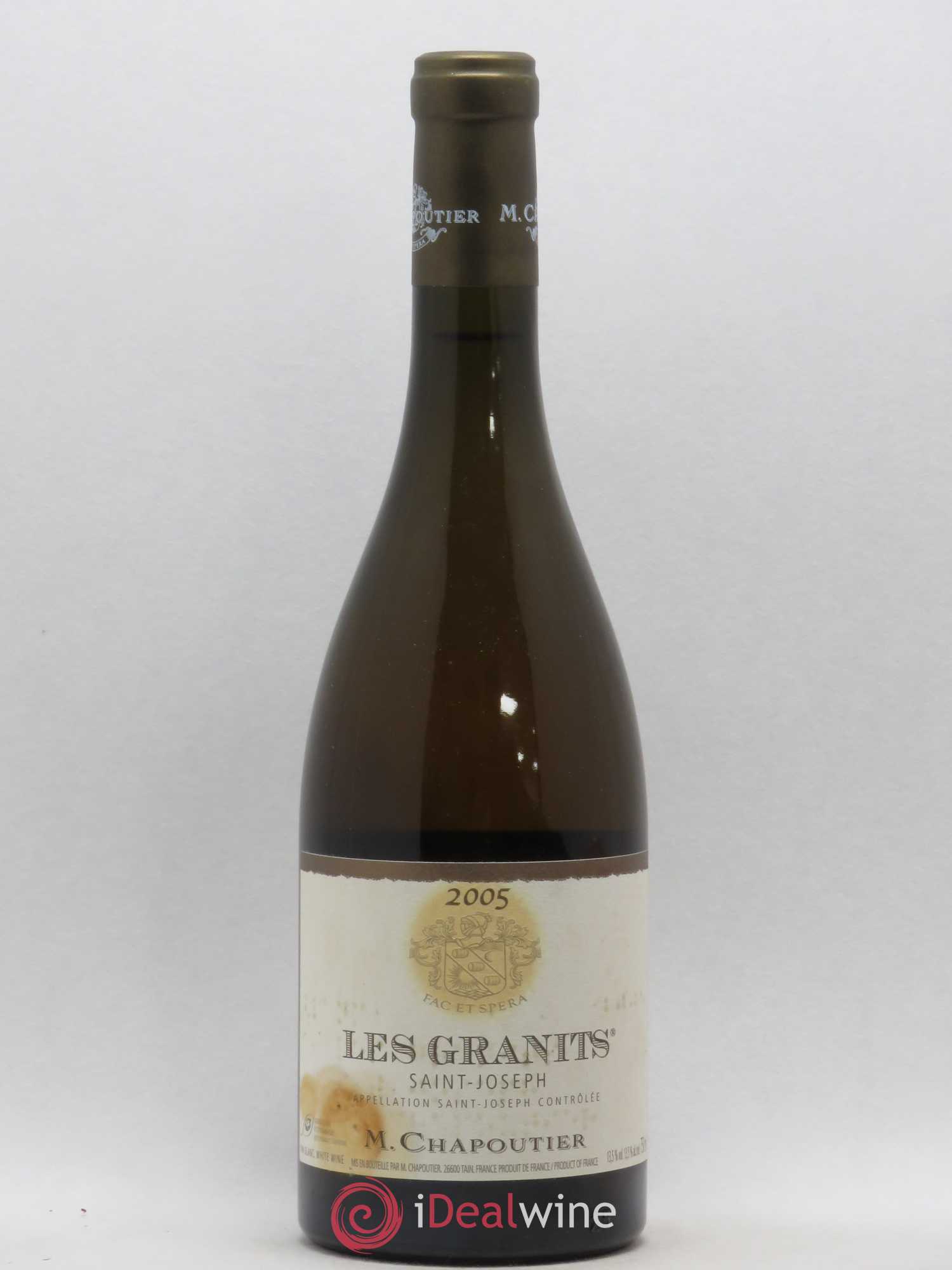 Saint-Joseph Les Granits Chapoutier 2005 - Lot de 1 bouteille - 0