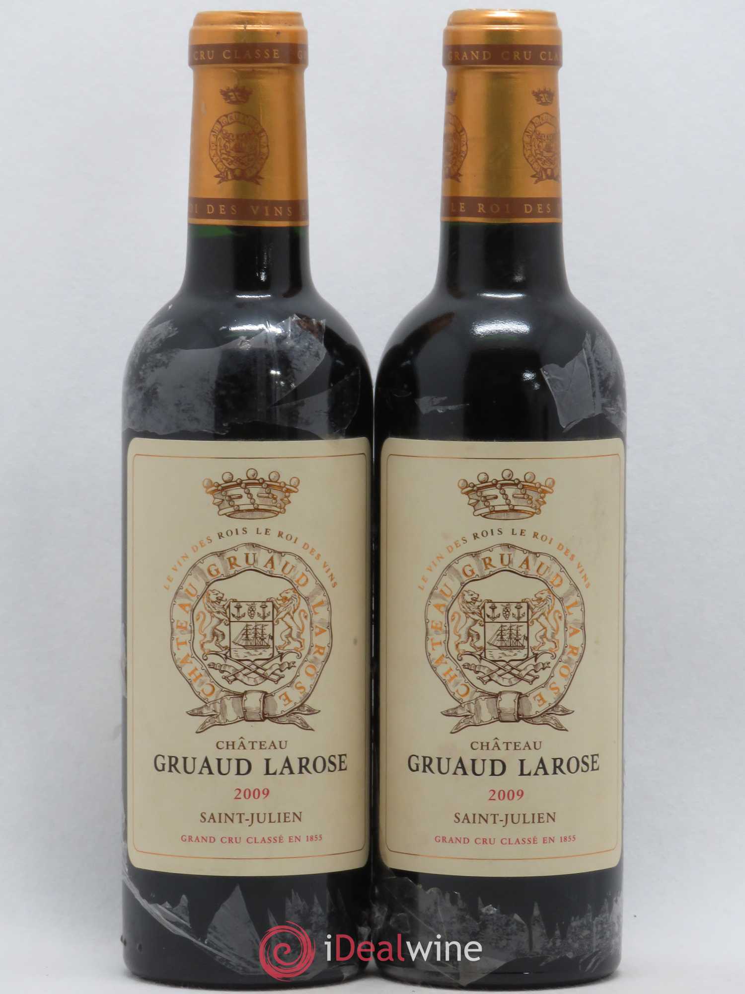 Château Gruaud Larose 2ème Grand Cru Classé 2009 - Lot de 2 demi bouteilles - 0