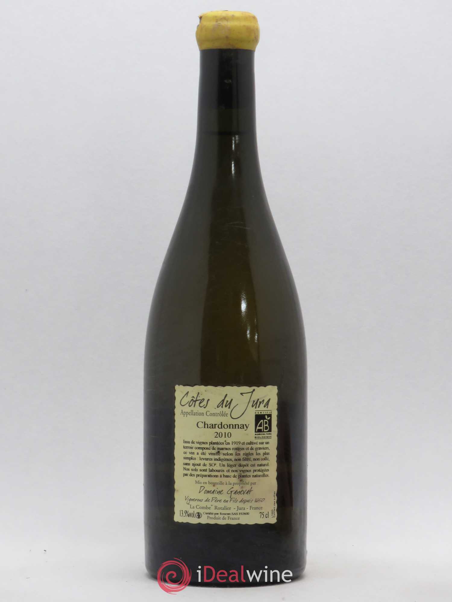 Côtes du Jura Les Grands Teppes Vieilles Vignes Jean-François Ganevat (Domaine) 2010 - Lot de 1 bouteille - 1