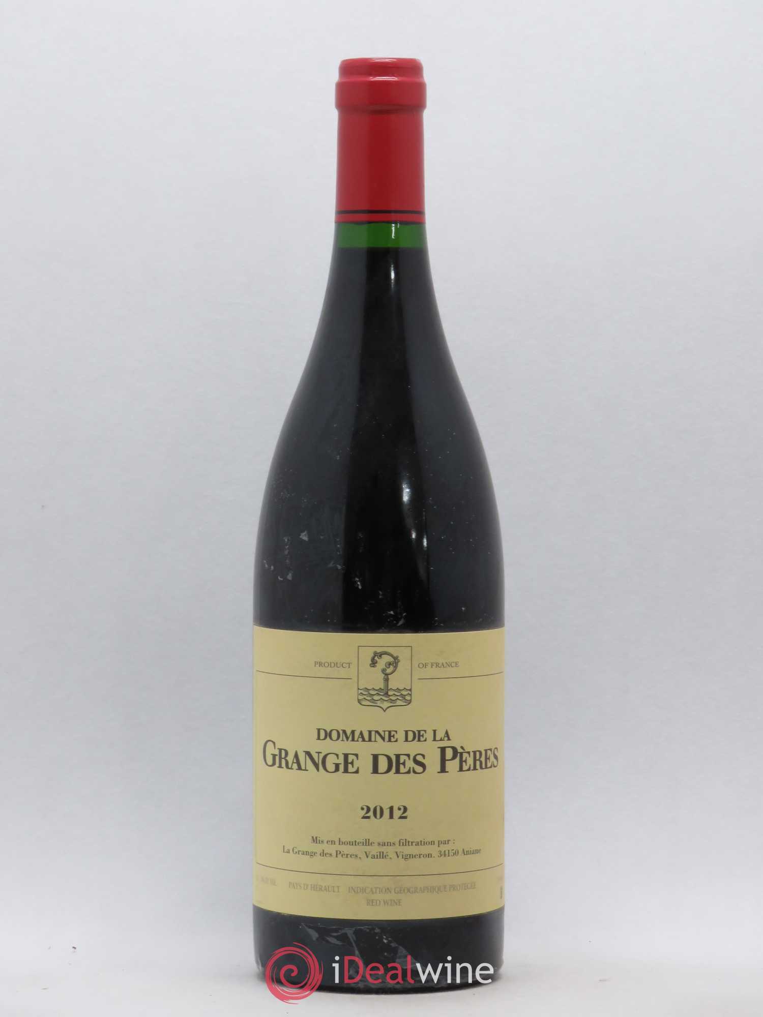 Pays d'Hérault Grange des Pères Laurent Vaillé 2012 - Lot de 1 bouteille - 0