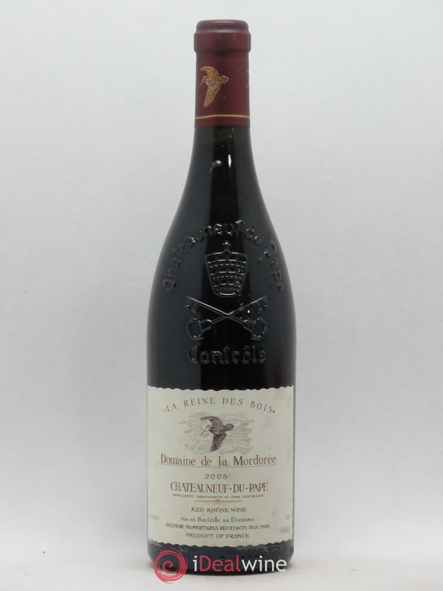 Châteauneuf-du-Pape Cuvée de la Reine des Bois La Mordorée (Domaine de) 2008 - Lot de 1 bouteille - 0