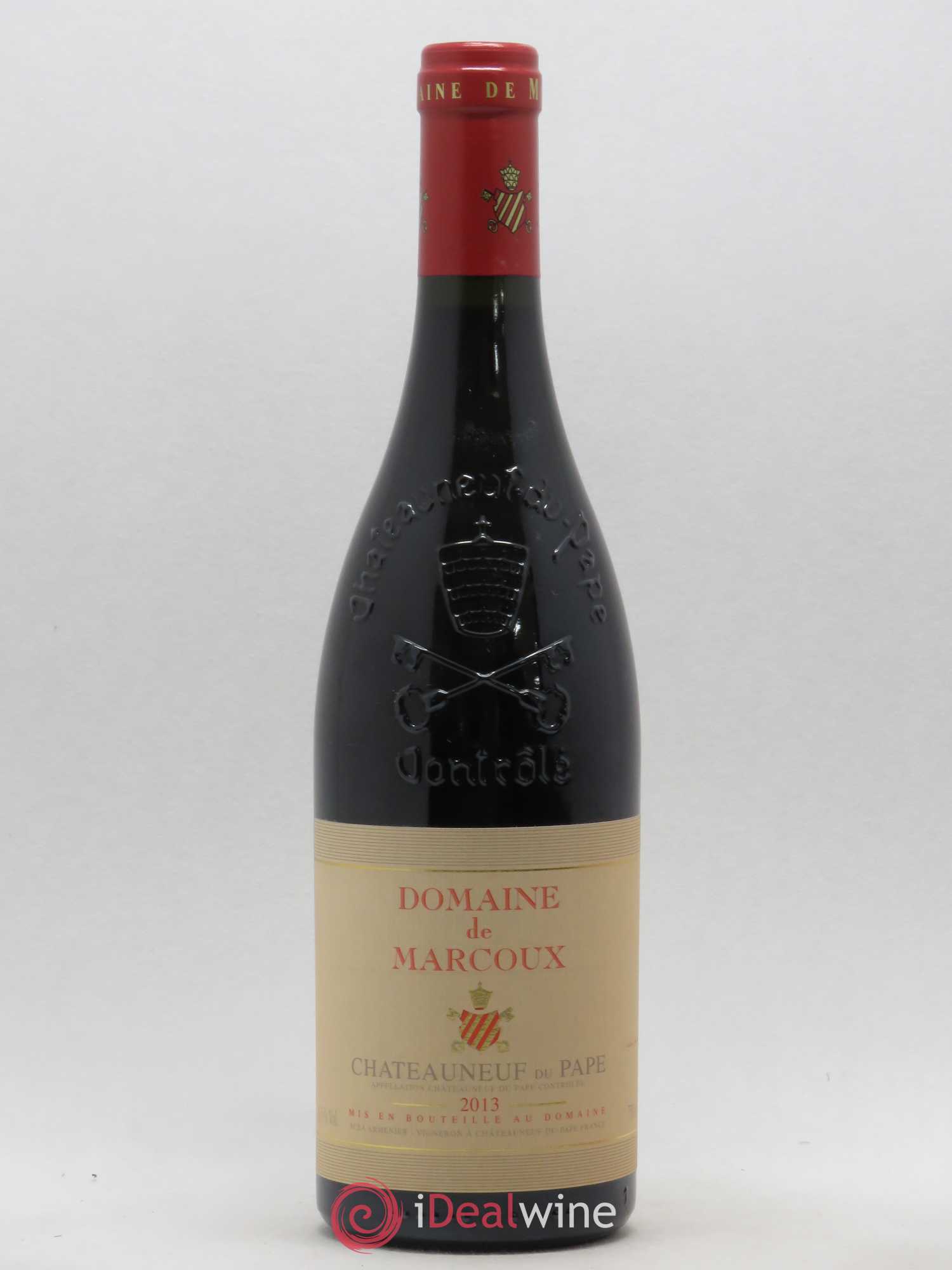 Châteauneuf-du-Pape Marcoux (Domaine de) 2013 - Lot de 1 bouteille - 0