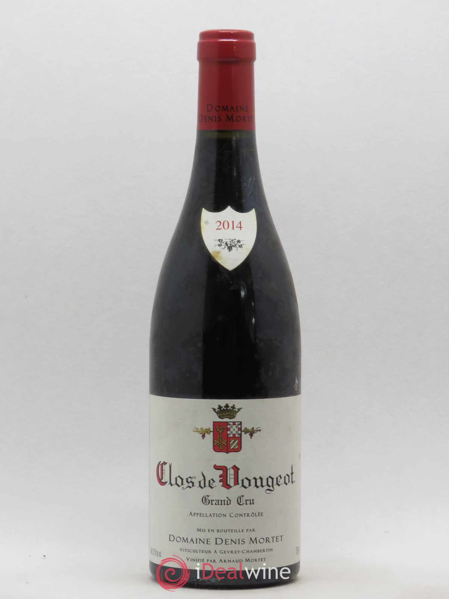 Clos de Vougeot Grand Cru Denis Mortet (Domaine) 2014 - Lot de 1 bouteille - 0