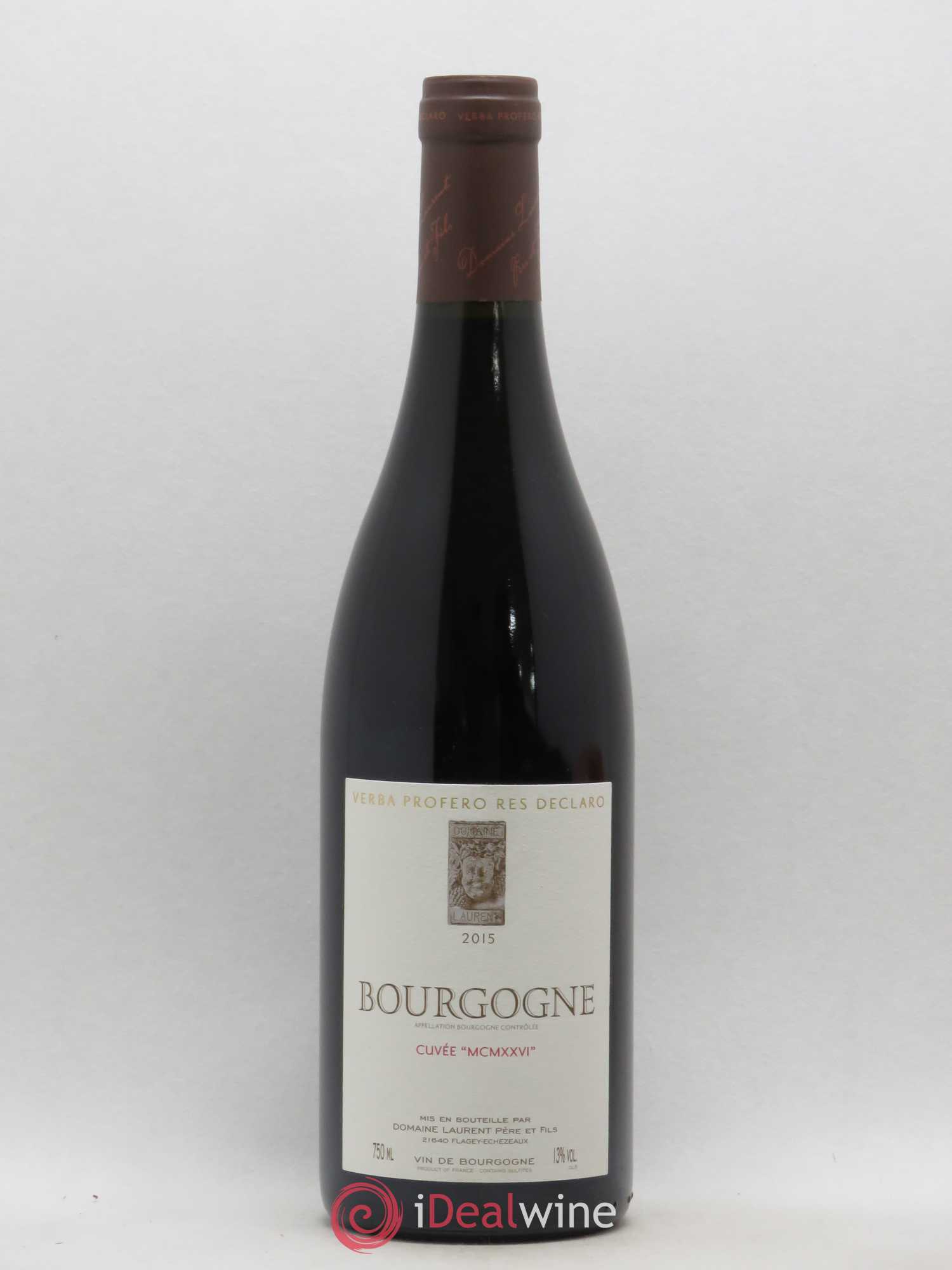 Bourgogne Cuvée MCMXXVI Domaine Dominique Laurent 2015 - Posten von 1 Flasche - 0