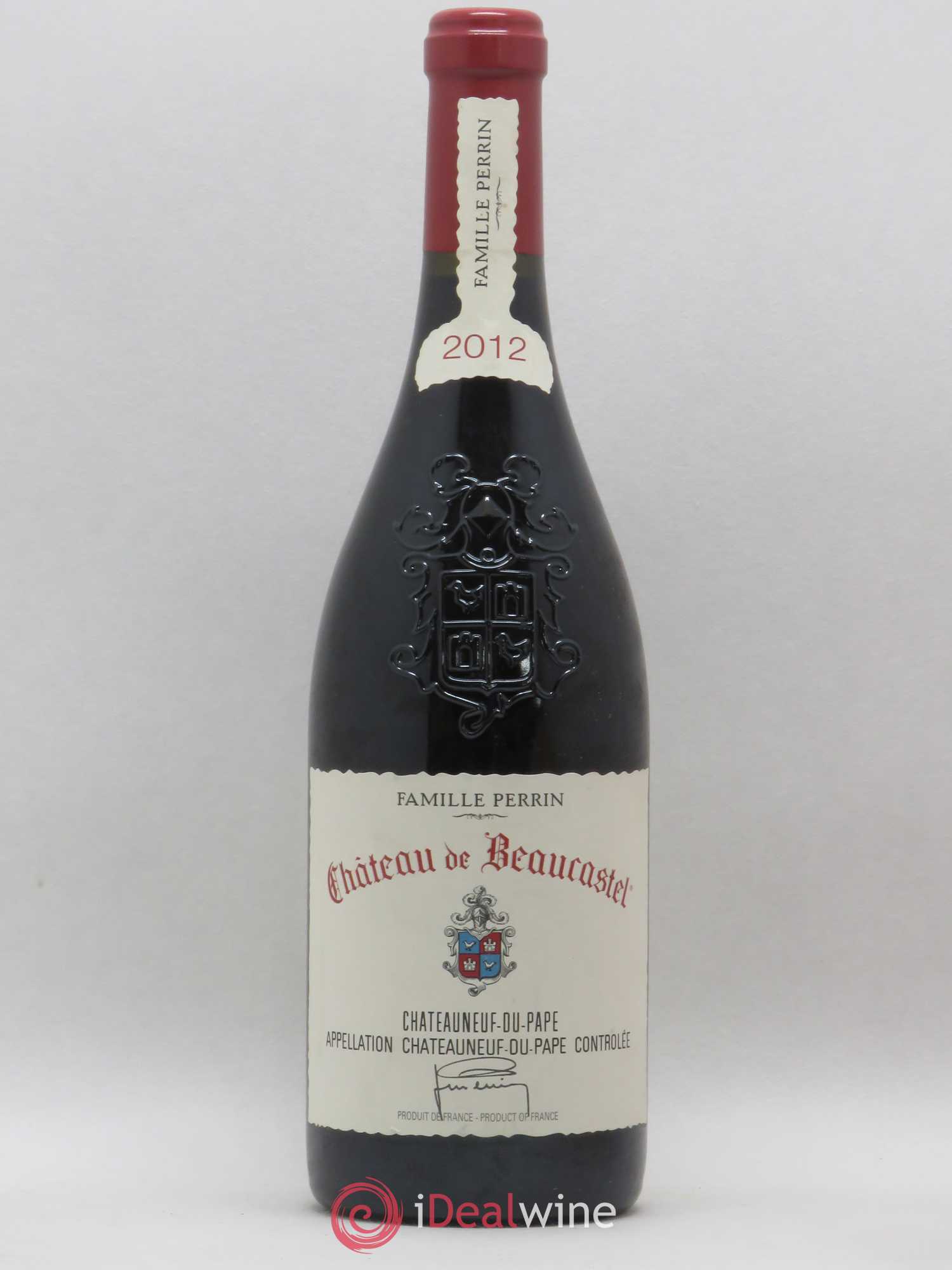 Châteauneuf-du-Pape Château de Beaucastel Famille Perrin 2012 - Lot de 1 bouteille - 0