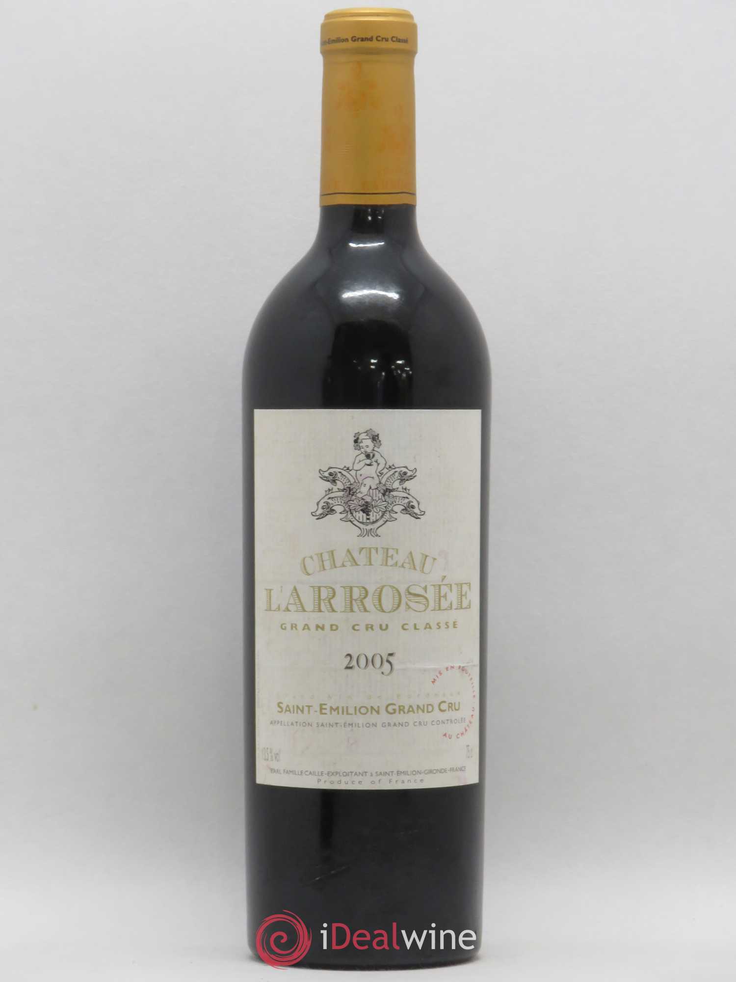 Château l' Arrosée Grand Cru Classé 2005 - Lot de 1 bouteille - 0