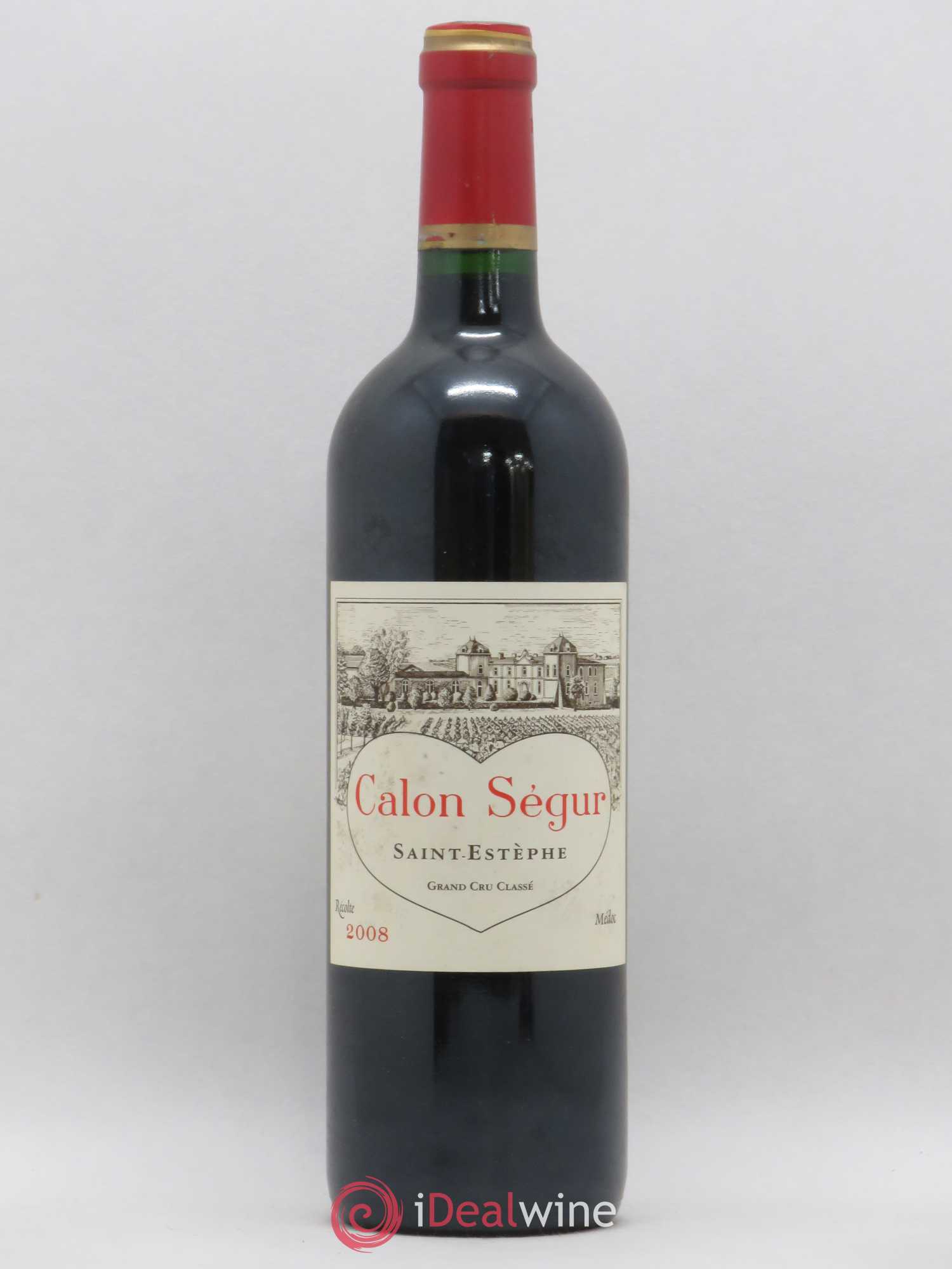 Château Calon Ségur 3ème Grand Cru Classé 2008 - Lot de 1 bouteille - 0