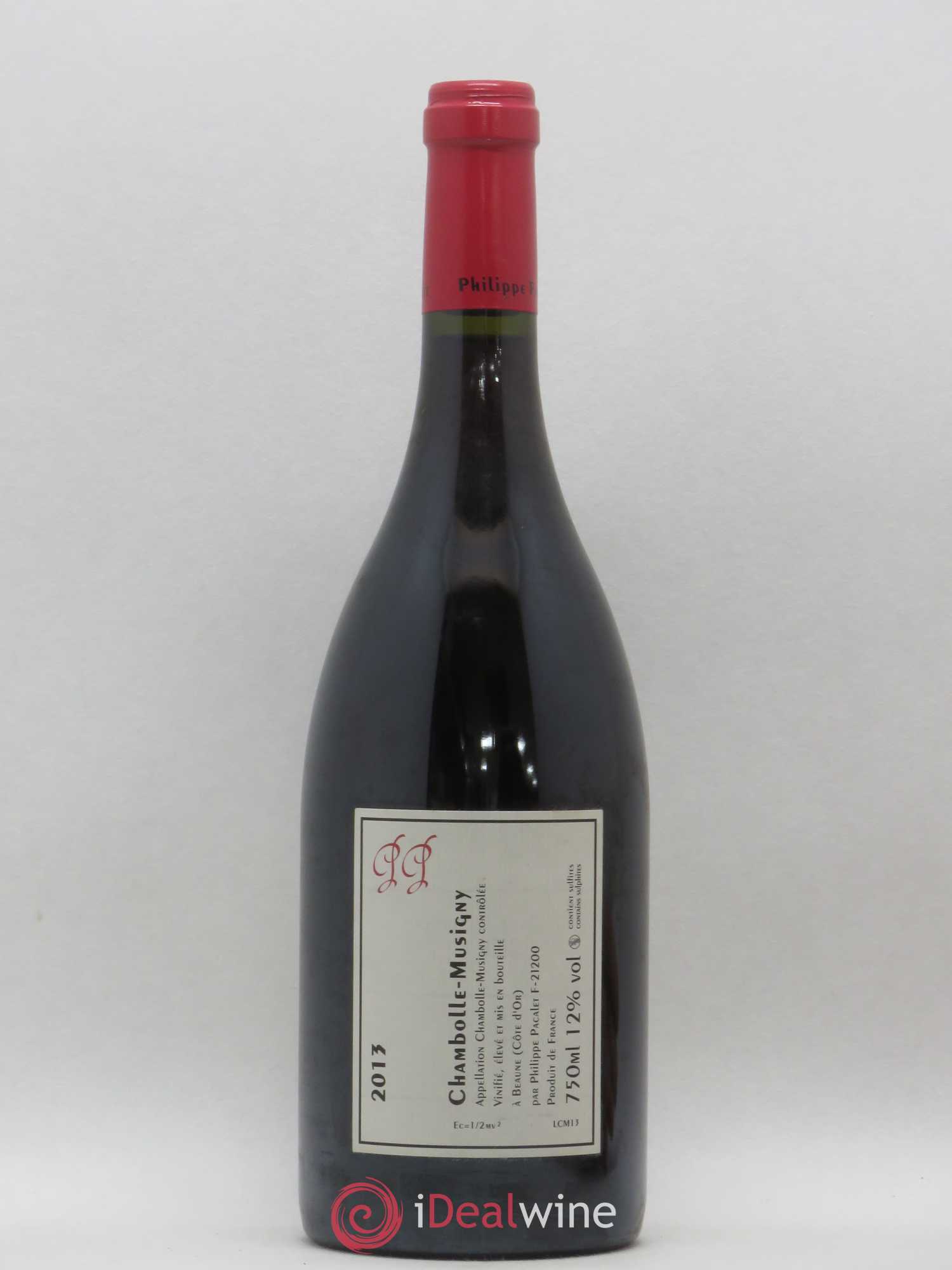 Chambolle-Musigny Philippe Pacalet 2013 - Posten von 1 Flasche - 1