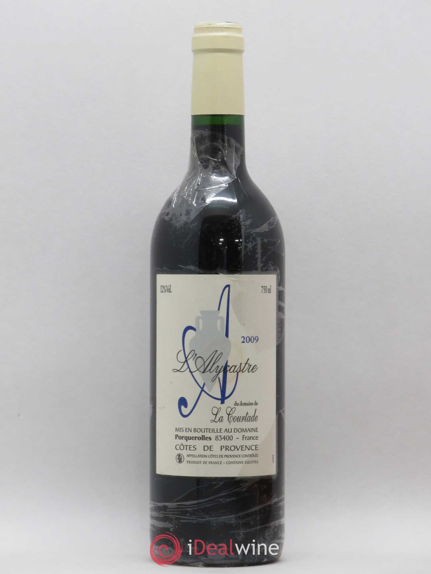 Côtes de Provence L'Alycastre Domaine La Courtade 2009 - Posten von 1 Flasche - 0