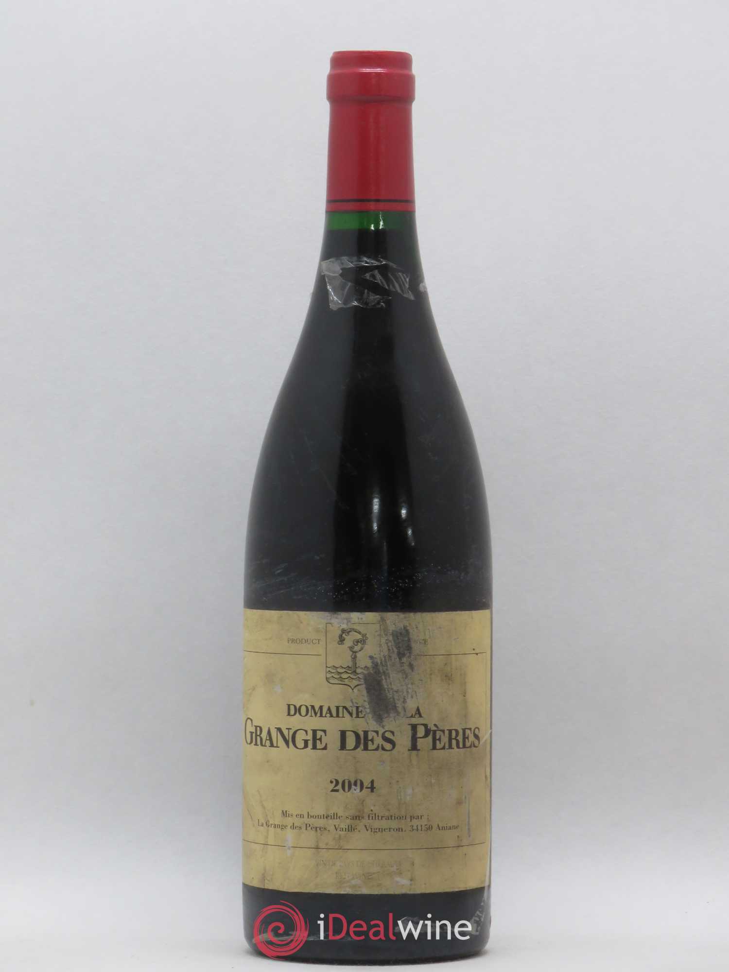 Pays d'Hérault Grange des Pères Laurent Vaillé 2004 - Lot de 1 bouteille - 0