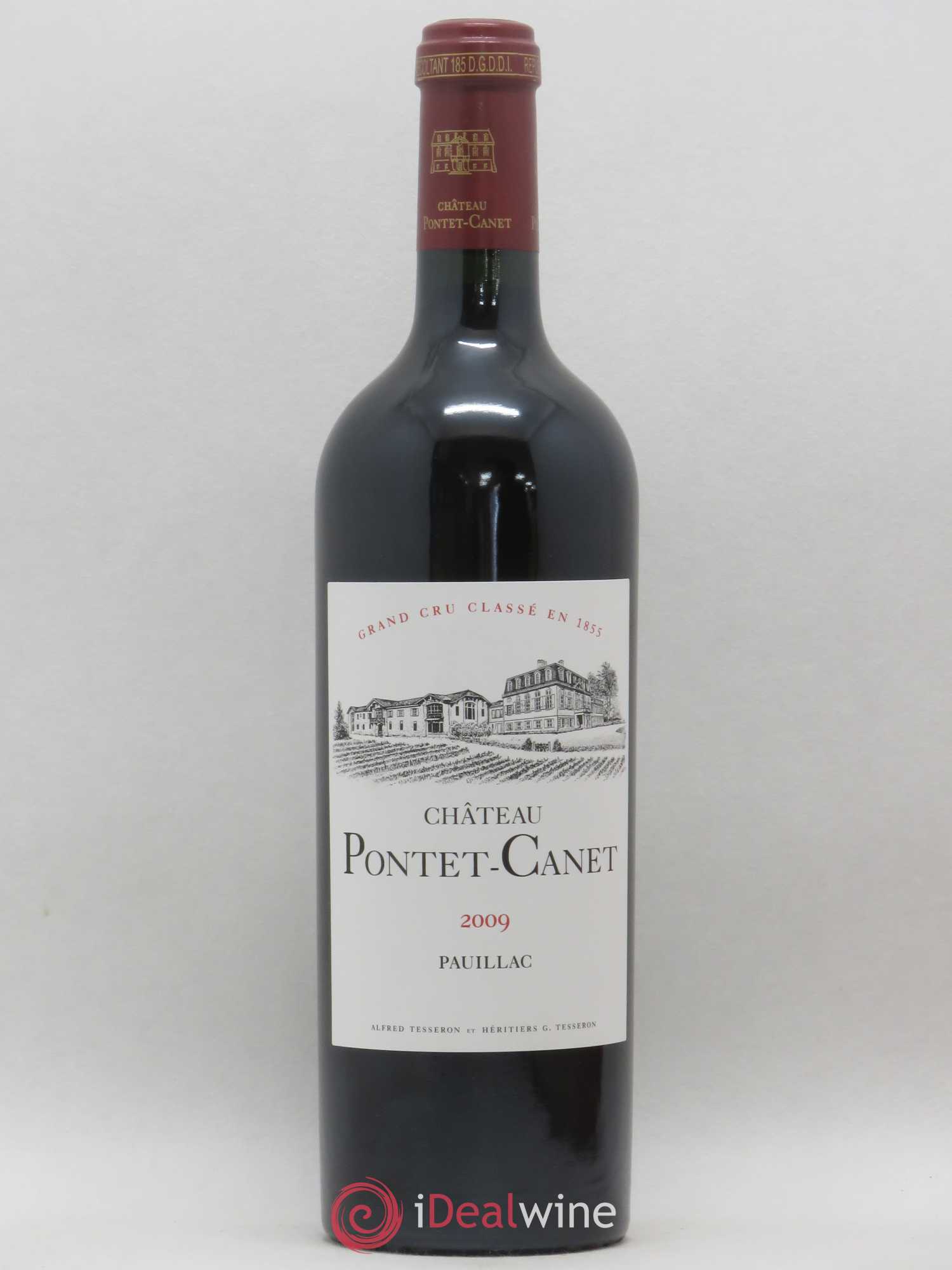 Château Pontet Canet 5ème Grand Cru Classé 2009 - Lot de 1 bouteille - 0