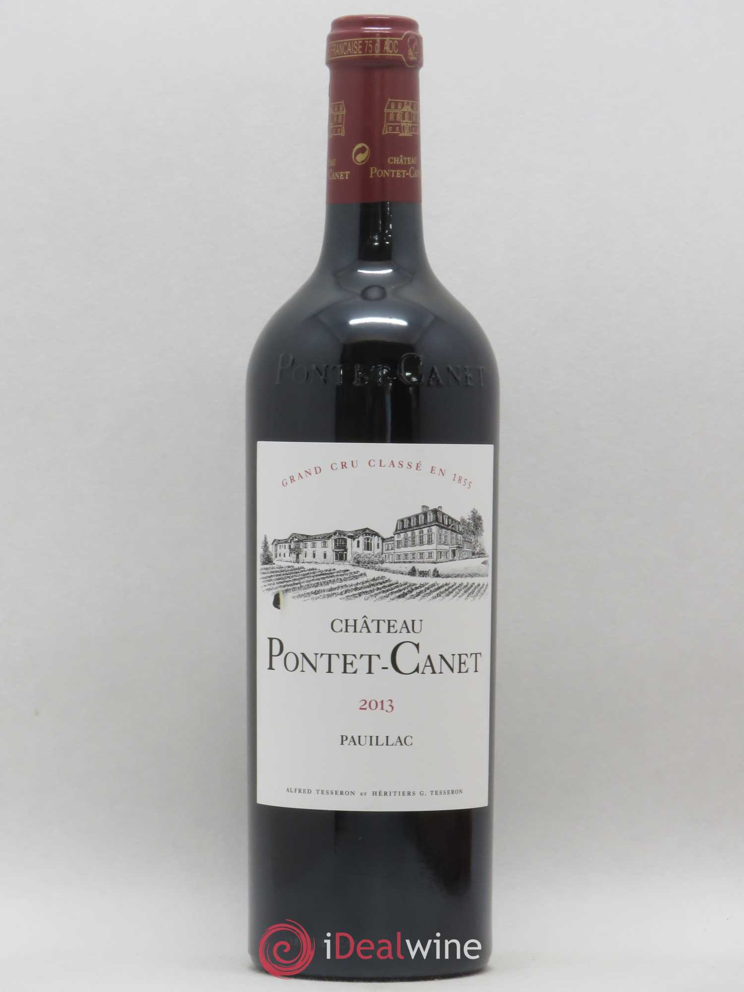 Château Pontet Canet 5ème Grand Cru Classé 2013 - Lot de 1 bouteille - 0