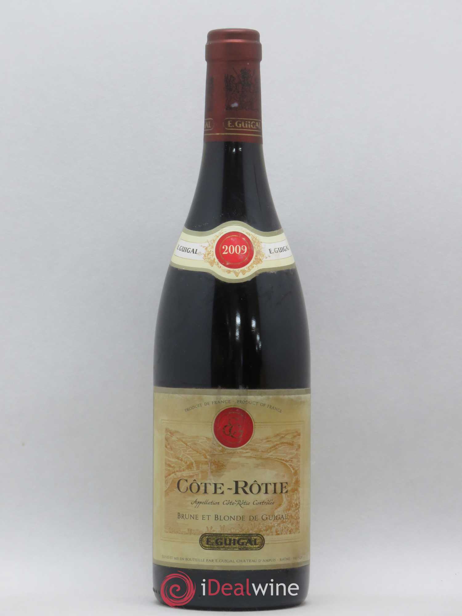 Côte-Rôtie Côtes Brune et Blonde Guigal 2009 - Lot de 1 bouteille - 0