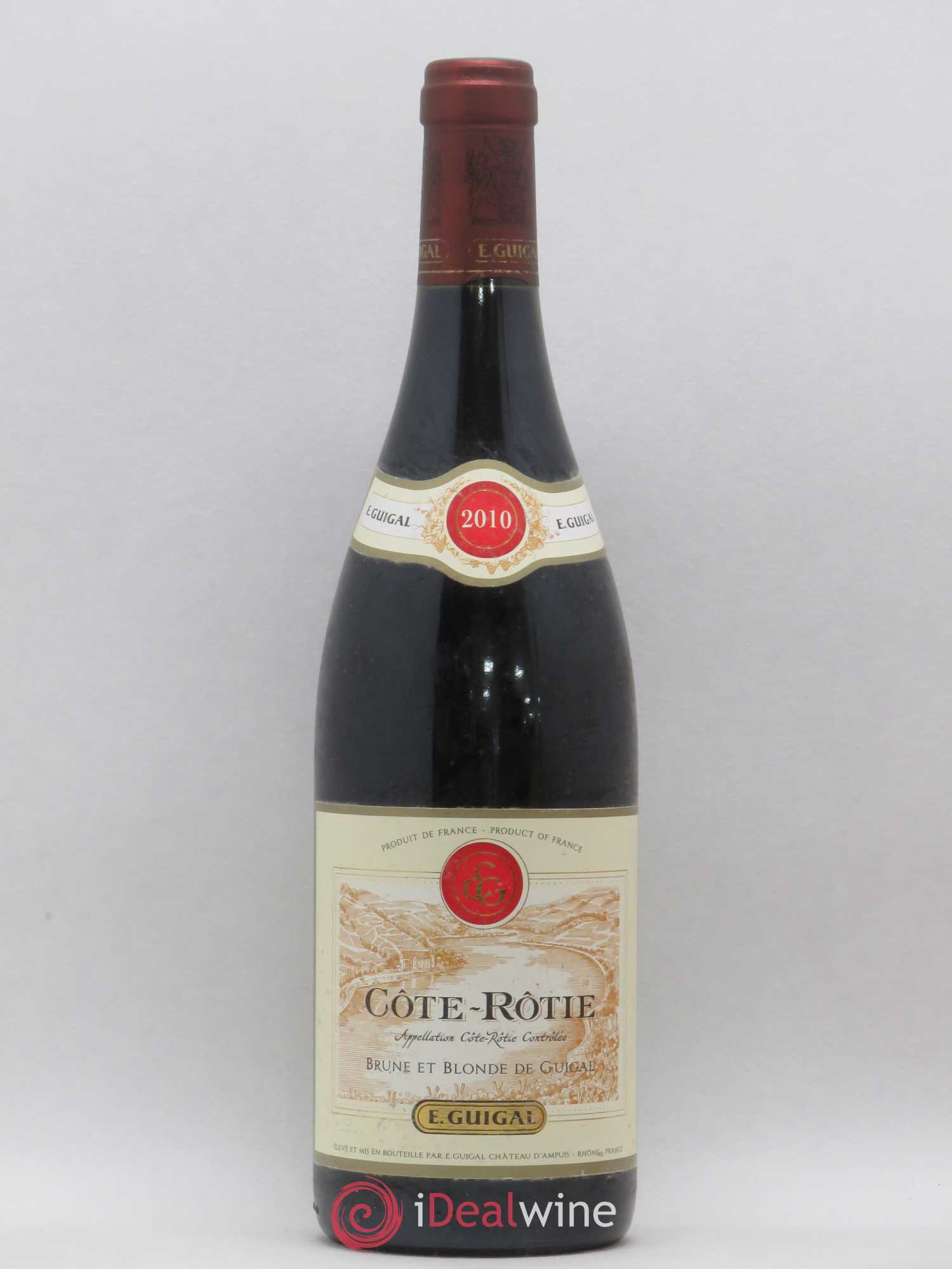 Côte-Rôtie Côtes Brune et Blonde Guigal 2010 - Lot de 1 bouteille - 0