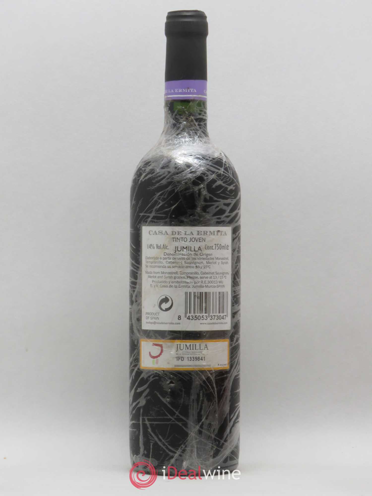 Jumilla Casa de La Ermita Tinto Joven (sans prix de réserve) 2004 - Lot de 1 bouteille - 1