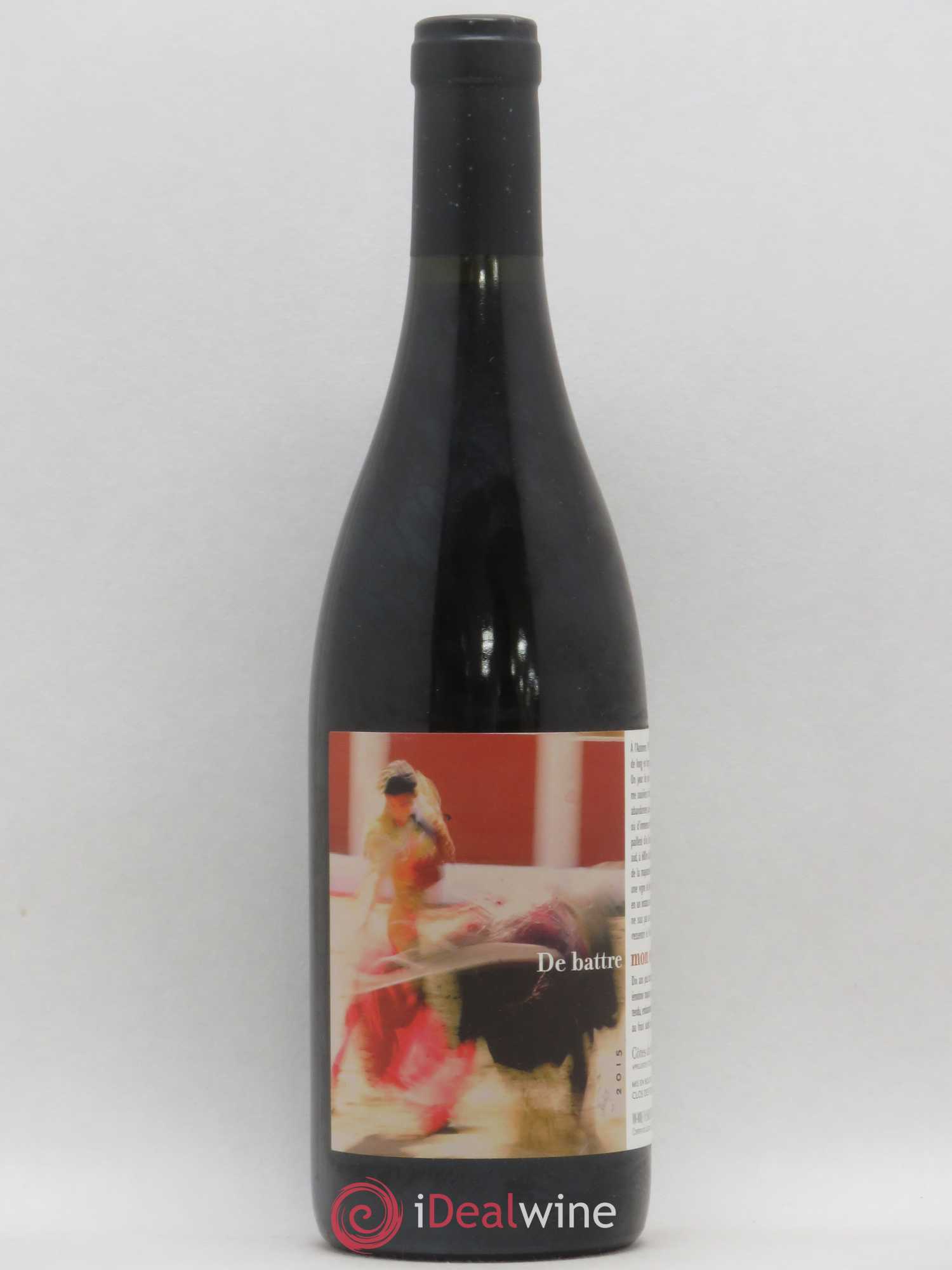 Côtes Catalanes (Anciennement Côtes du Roussillon) Clos des Fées De battre mon coeur s'est arrêté Hervé Bizeul 2015 - Lot de 1 bouteille - 0