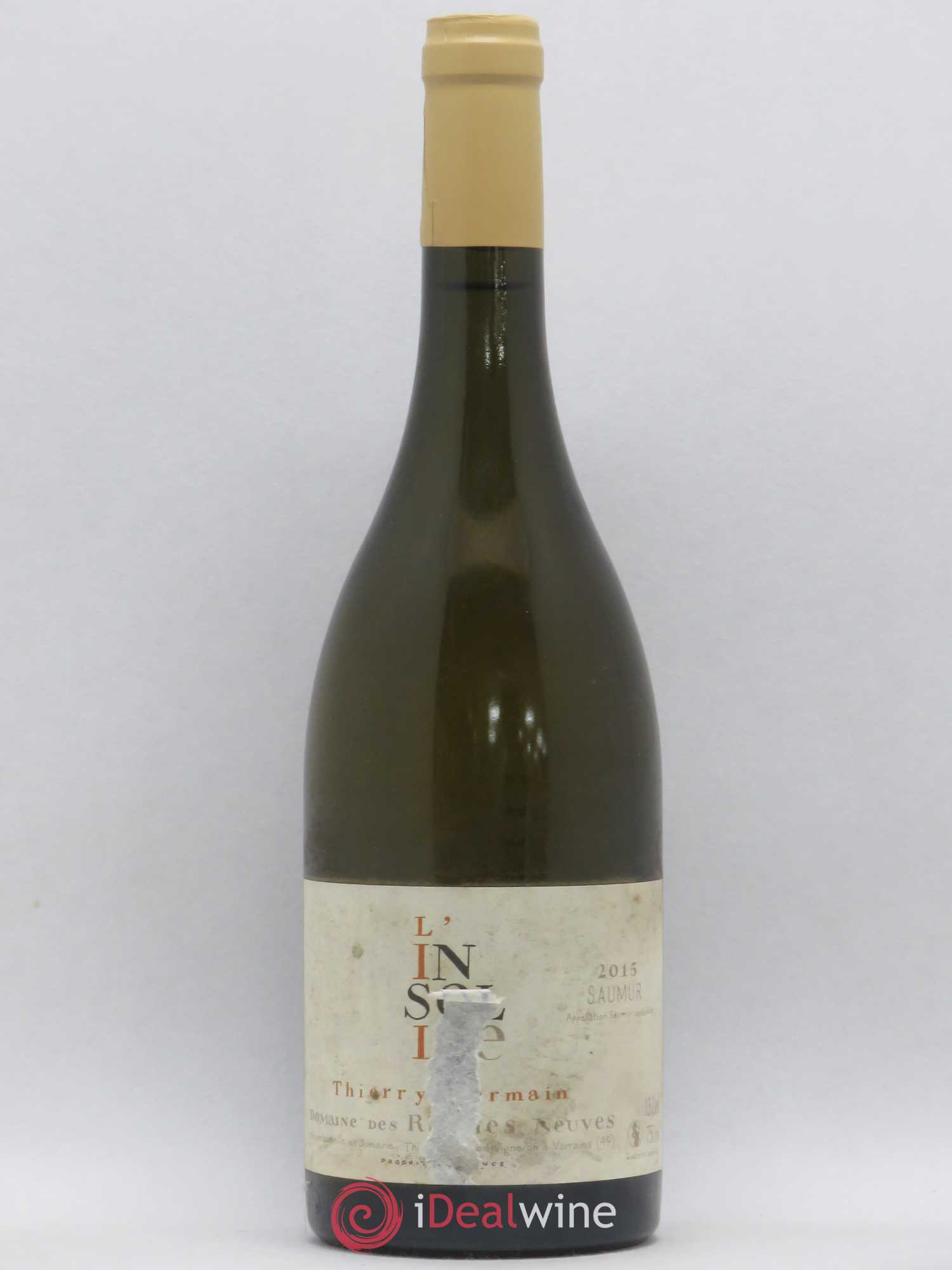 Saumur Insolite Domaine des Roches Neuves - Thierry Germain 2015 - Lot de 1 bouteille - 0