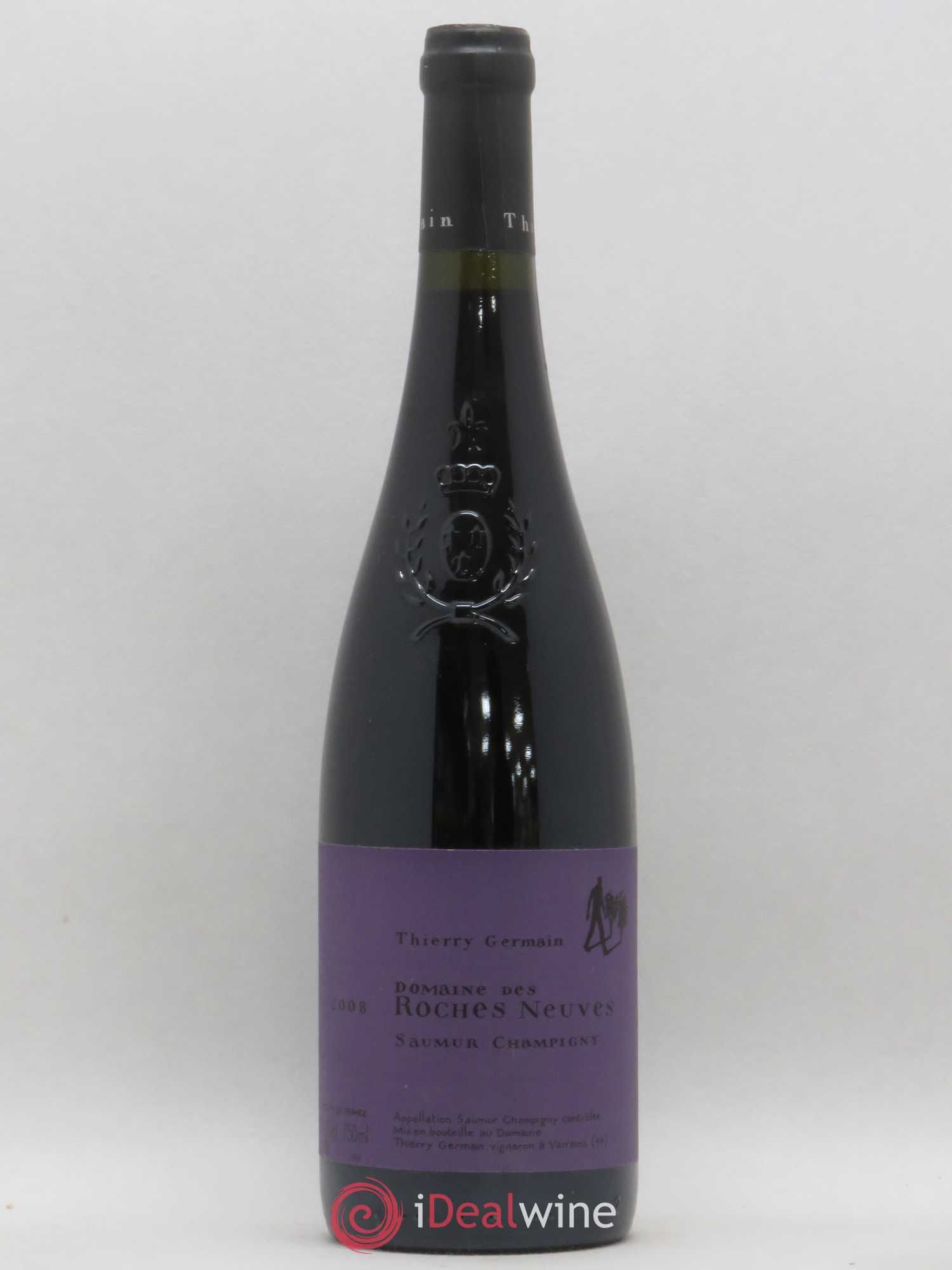 Saumur-Champigny Domaine des Roches Neuves - Thierry Germain 2008 - Lot de 1 bouteille - 0