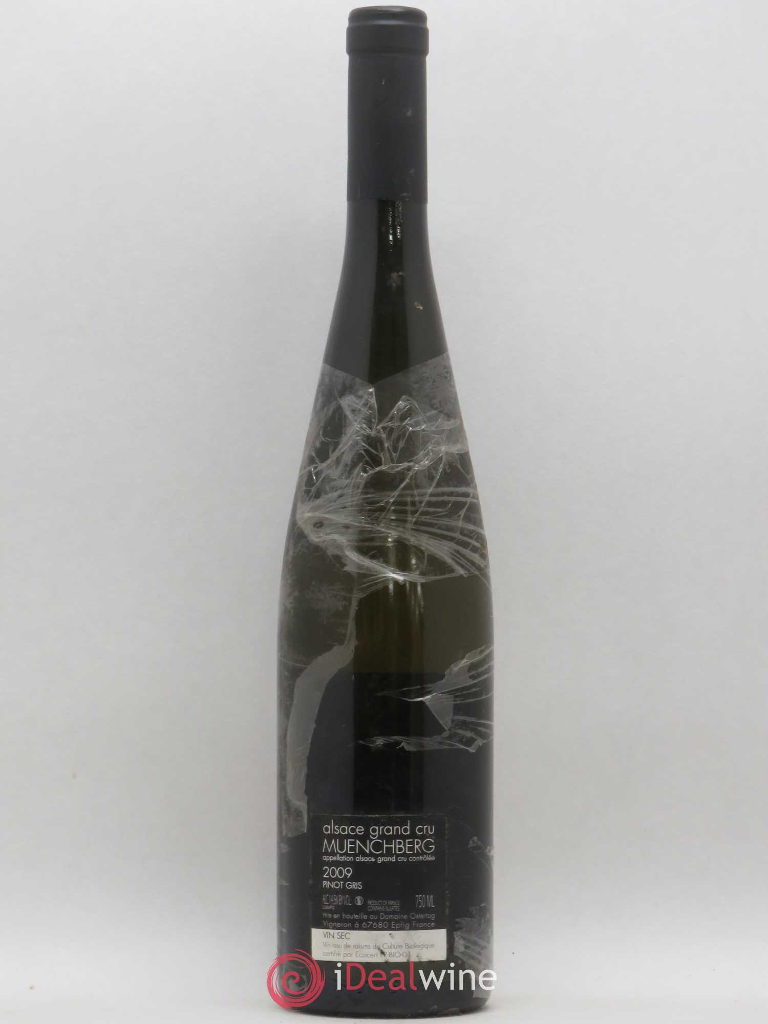 Alsace Pinot Gris Grand Cru Muenchberg A360P Ostertag (Domaine) 2009 - Lot de 1 bouteille - 1