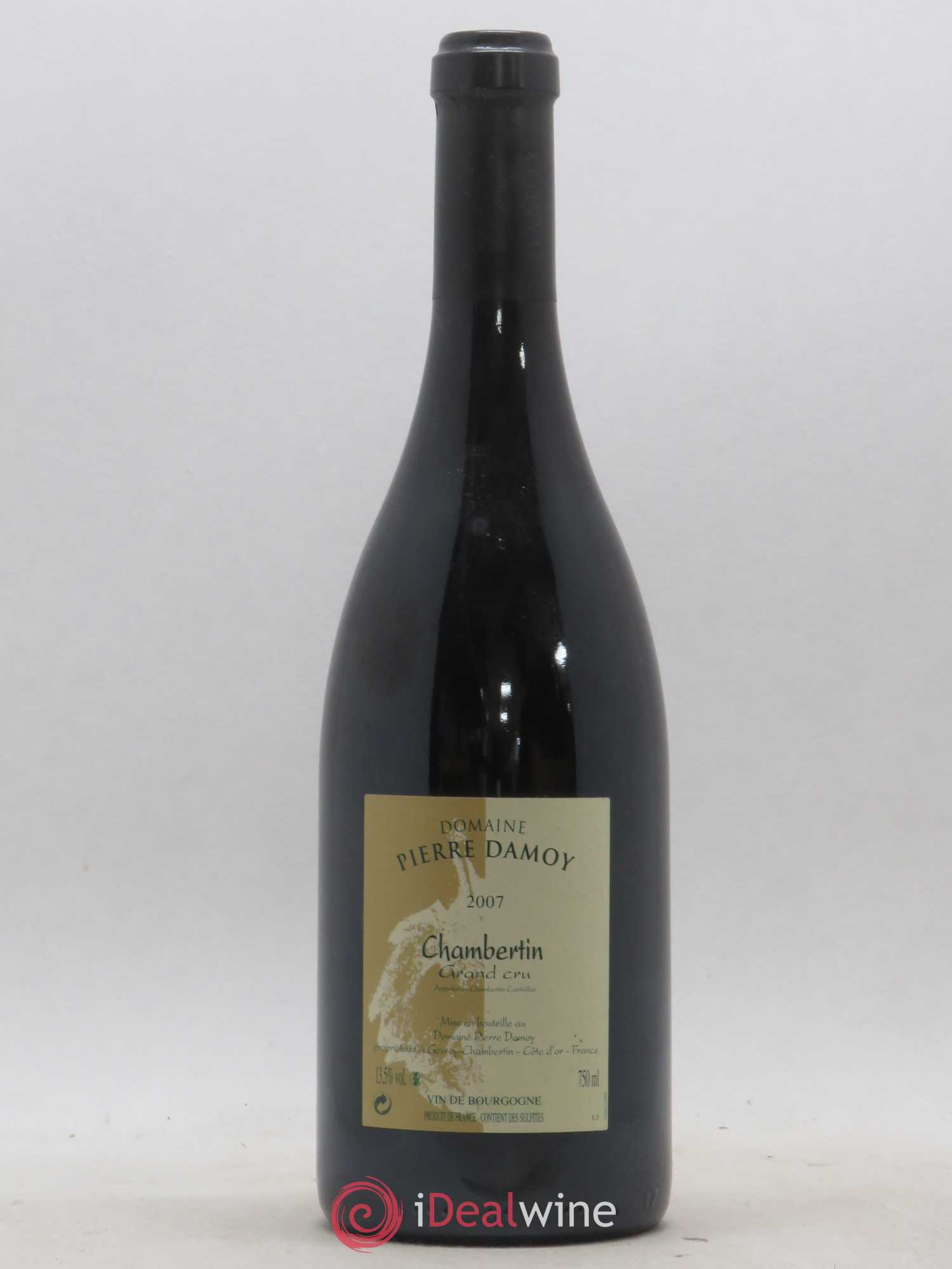 Chambertin Grand Cru Pierre Damoy 2007 - Lot de 1 bouteille - 0