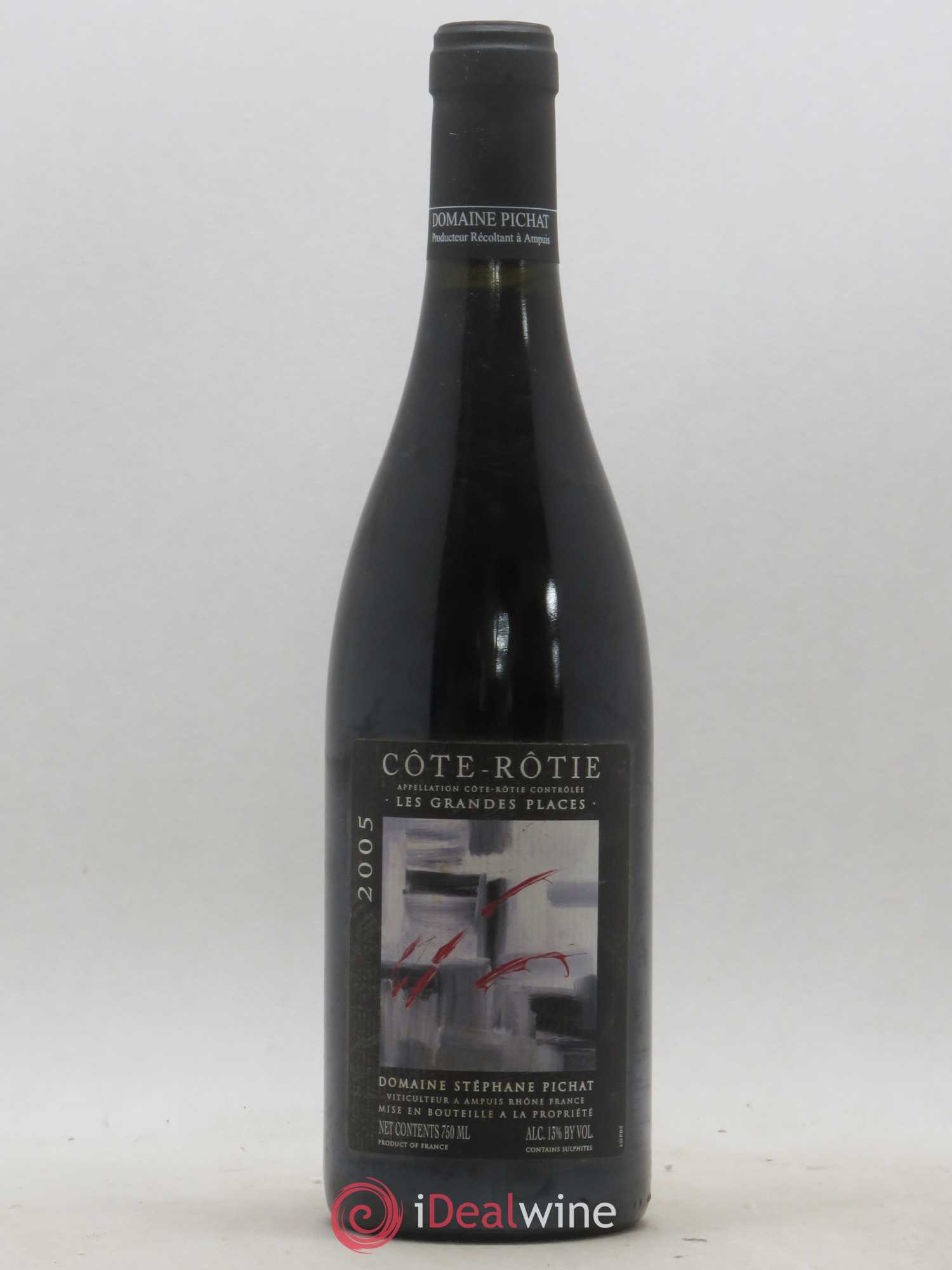 Côte-Rôtie Les Grandes Places Pichat (Domaine) 2005 - Lot de 1 bouteille - 0