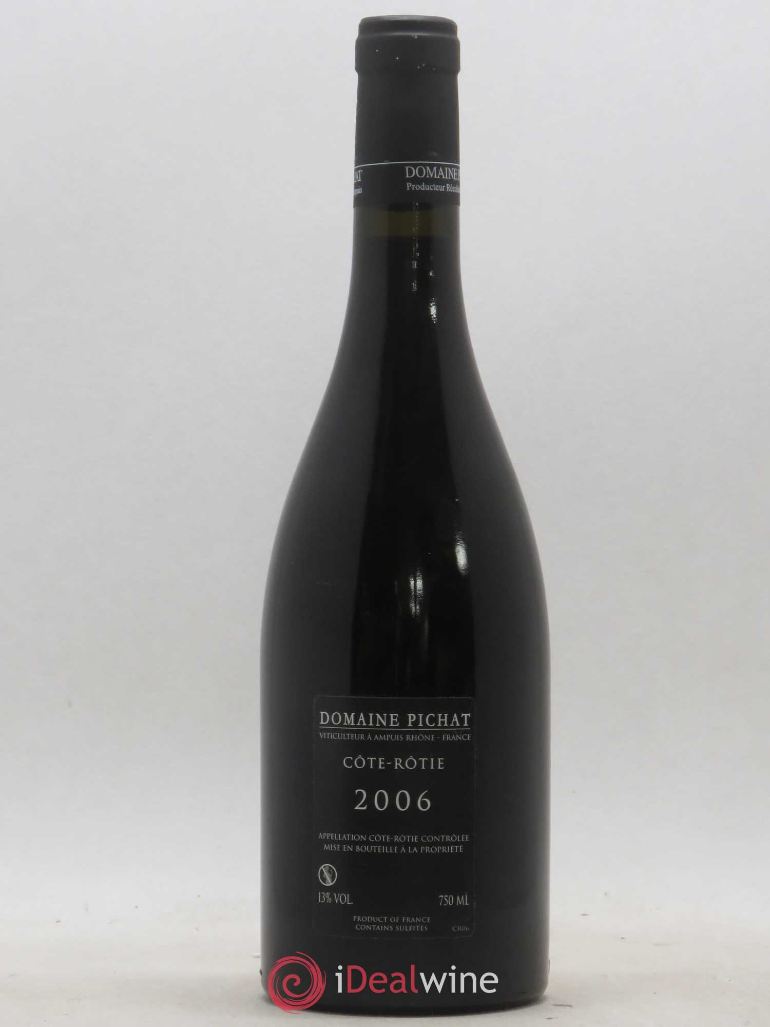 Côte-Rôtie Les Grandes Places Pichat (Domaine) 2006 - Lot de 1 bouteille - 1