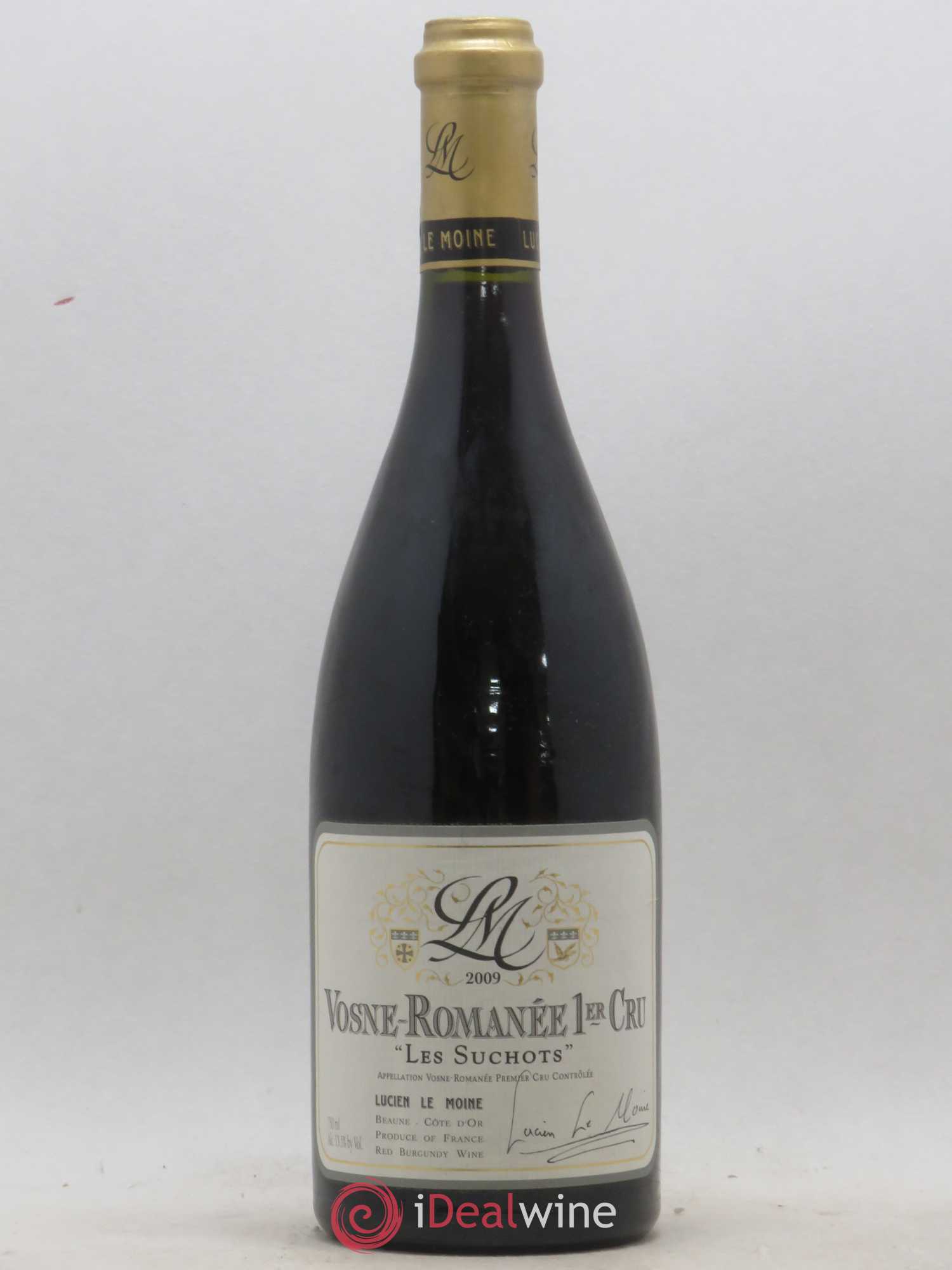 Vosne-Romanée 1er Cru Les Suchots Lucien Le Moine 2009 - Posten von 1 Flasche - 0