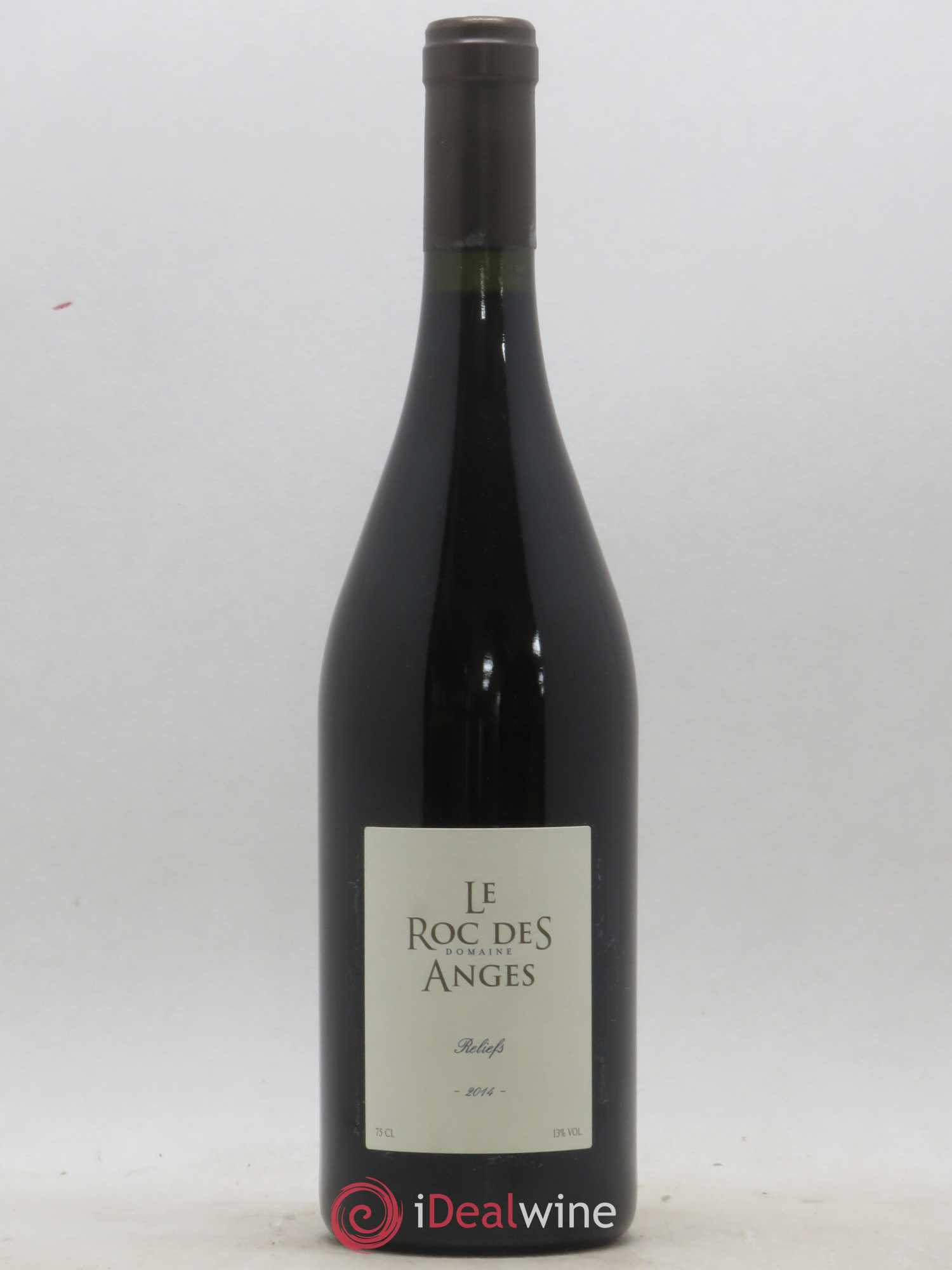 Côtes du Roussillon Roc des Anges Reliefs Marjorie et Stéphane Gallet 2014 - Lot de 1 bouteille - 0
