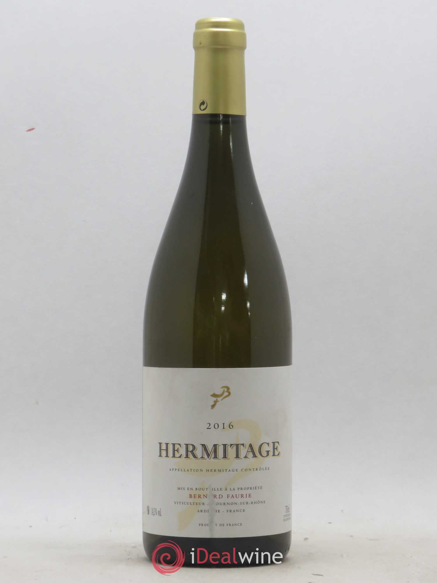Hermitage Bernard Faurie 2016 - Lot de 1 bouteille - 0