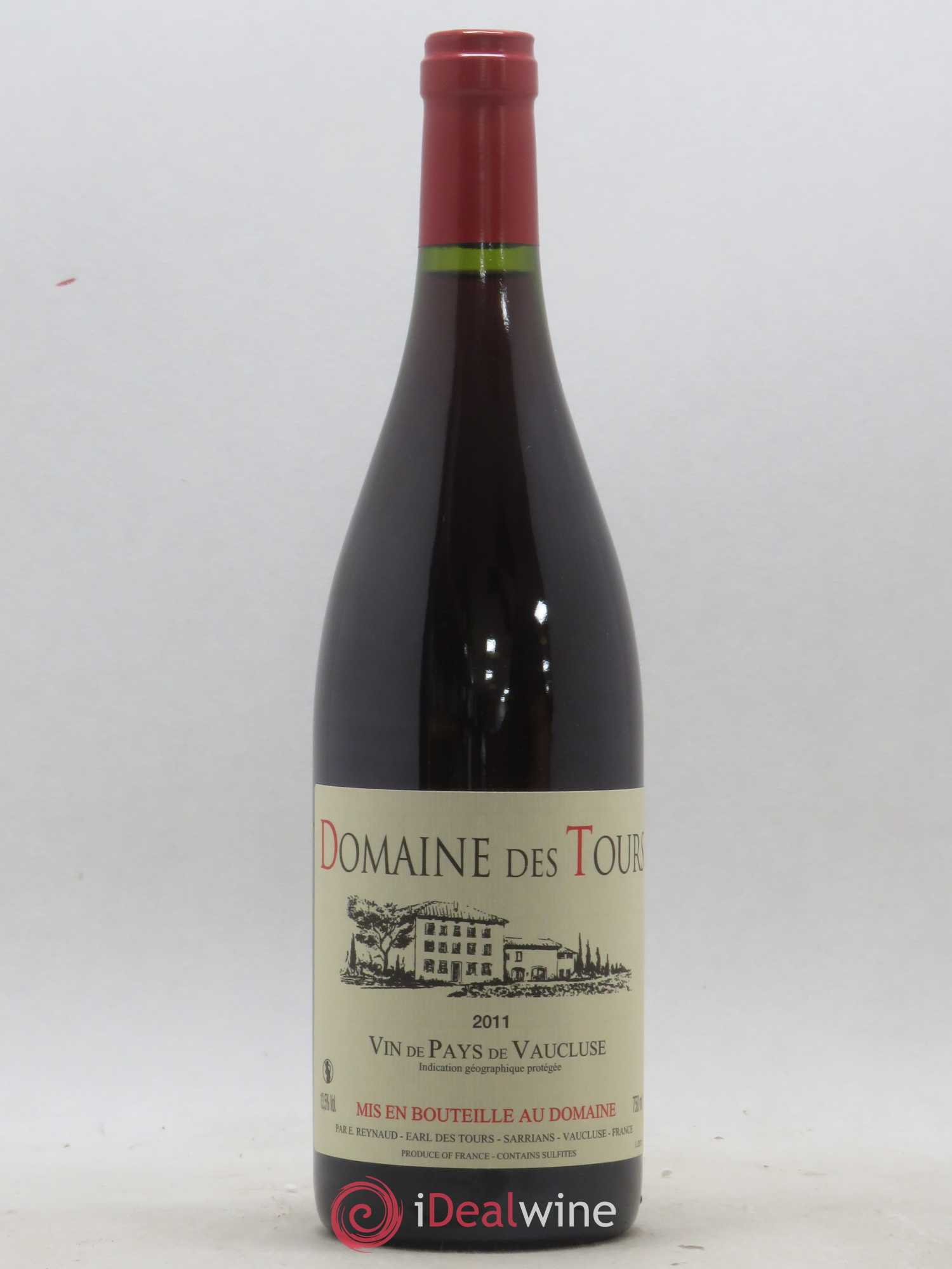 Vaucluse (Vin de Pays de Vaucluse) Domaine des Tours Emmanuel Reynaud 2011 - Lot de 1 bouteille - 0