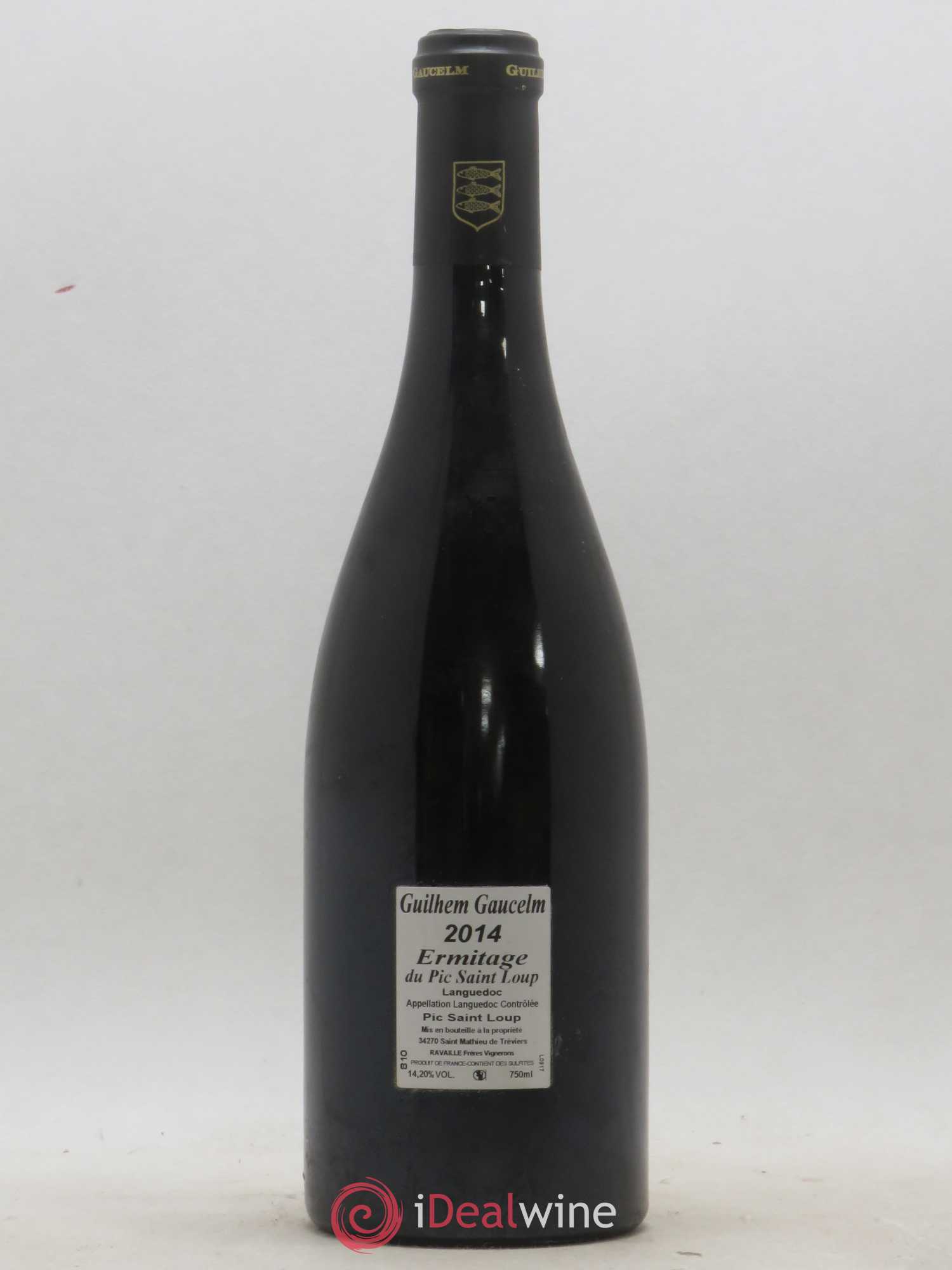 Pic Saint-Loup Héritage du Pic Saint-Loup (anciennement Ermitage) Guilhem Gaucelm 2014 - Lot de 1 bouteille - 1