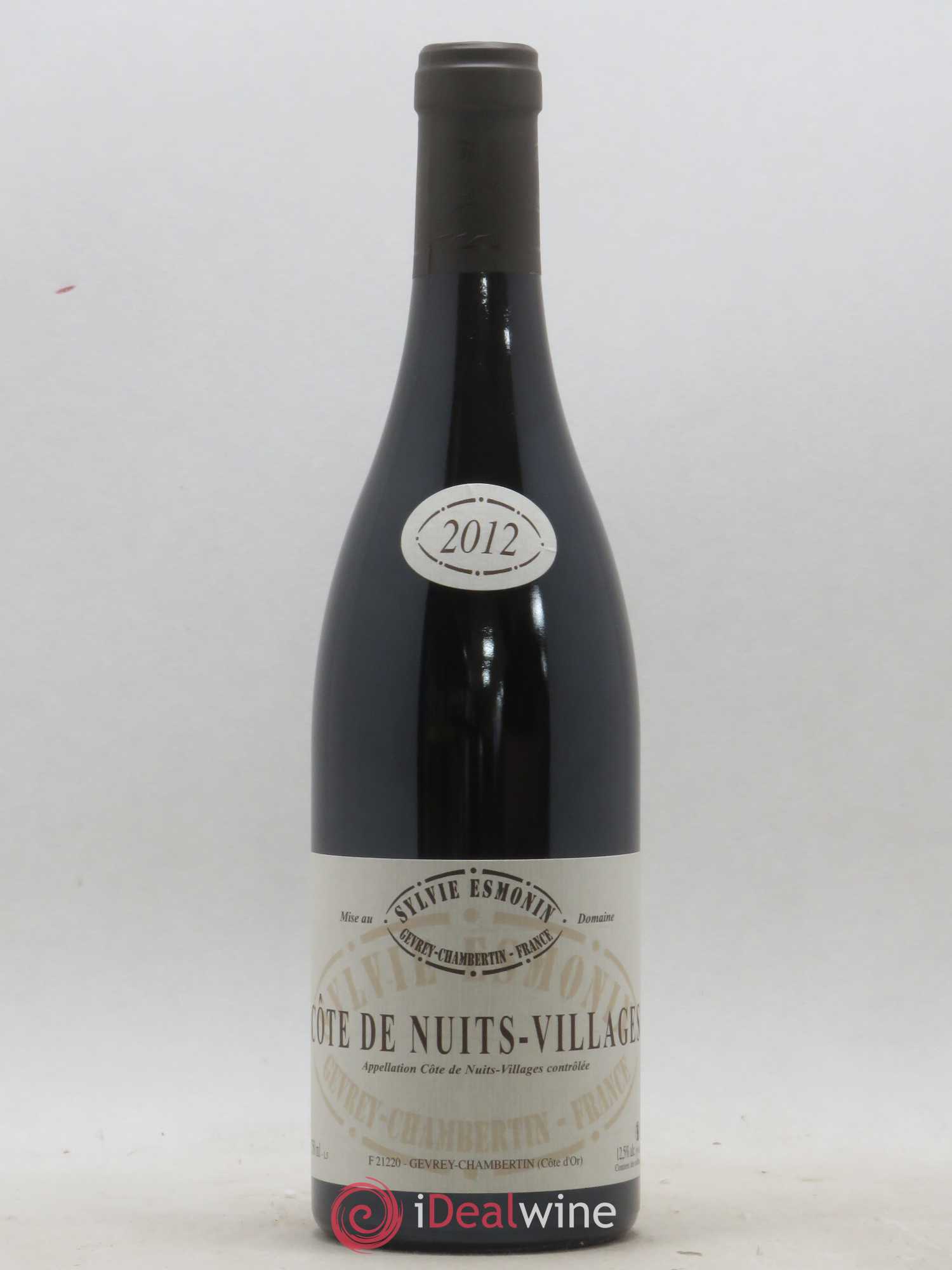 Côte de Nuits-Villages Sylvie Esmonin 2012 - Lot de 1 bouteille - 0