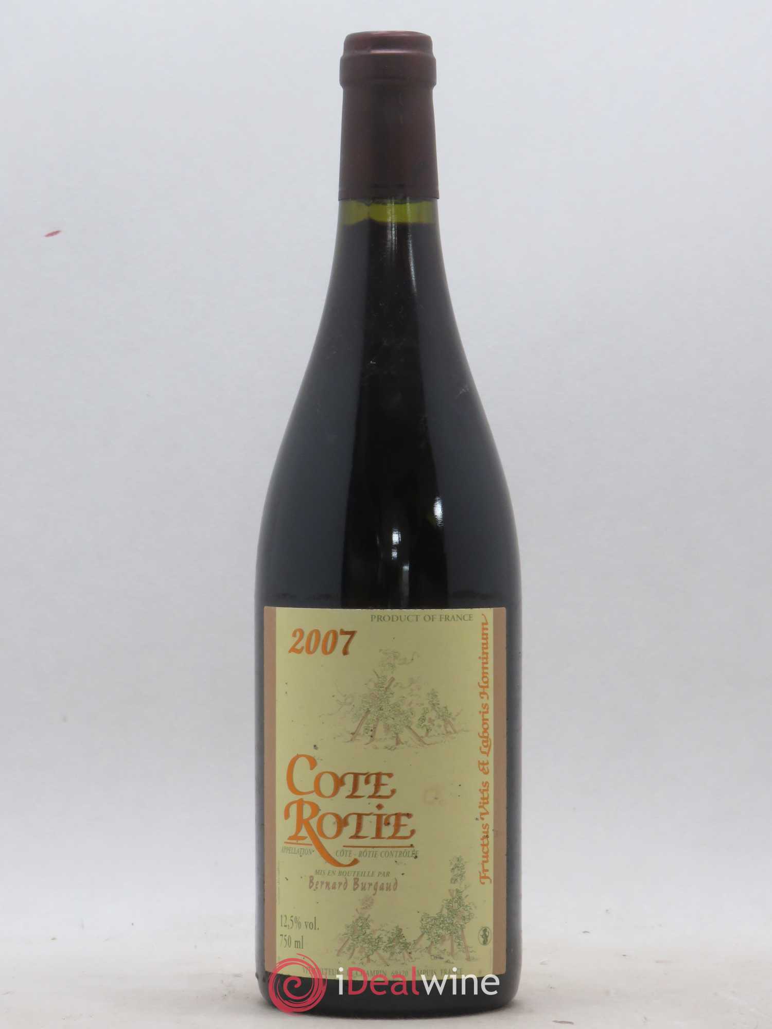 Côte-Rôtie Bernard Burgaud 2007 - Lot de 1 bouteille - 0