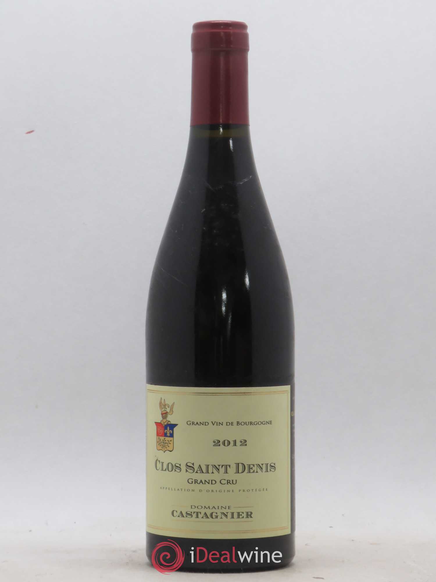 Clos Saint-Denis Grand Cru Domaine Castagnier 2012 - Lot de 1 bouteille - 0