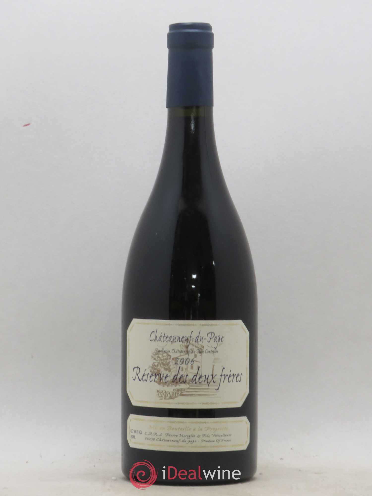 Châteauneuf-du-Pape Réserve des 2 frères Pierre Usseglio & Fils 2006 - Lot de 1 bouteille - 0
