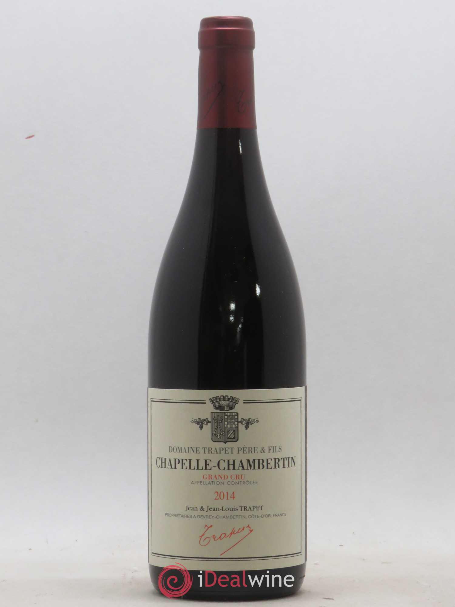 Chapelle-Chambertin Grand Cru Domaine Trapet 2014 - Lot de 1 bouteille - 0