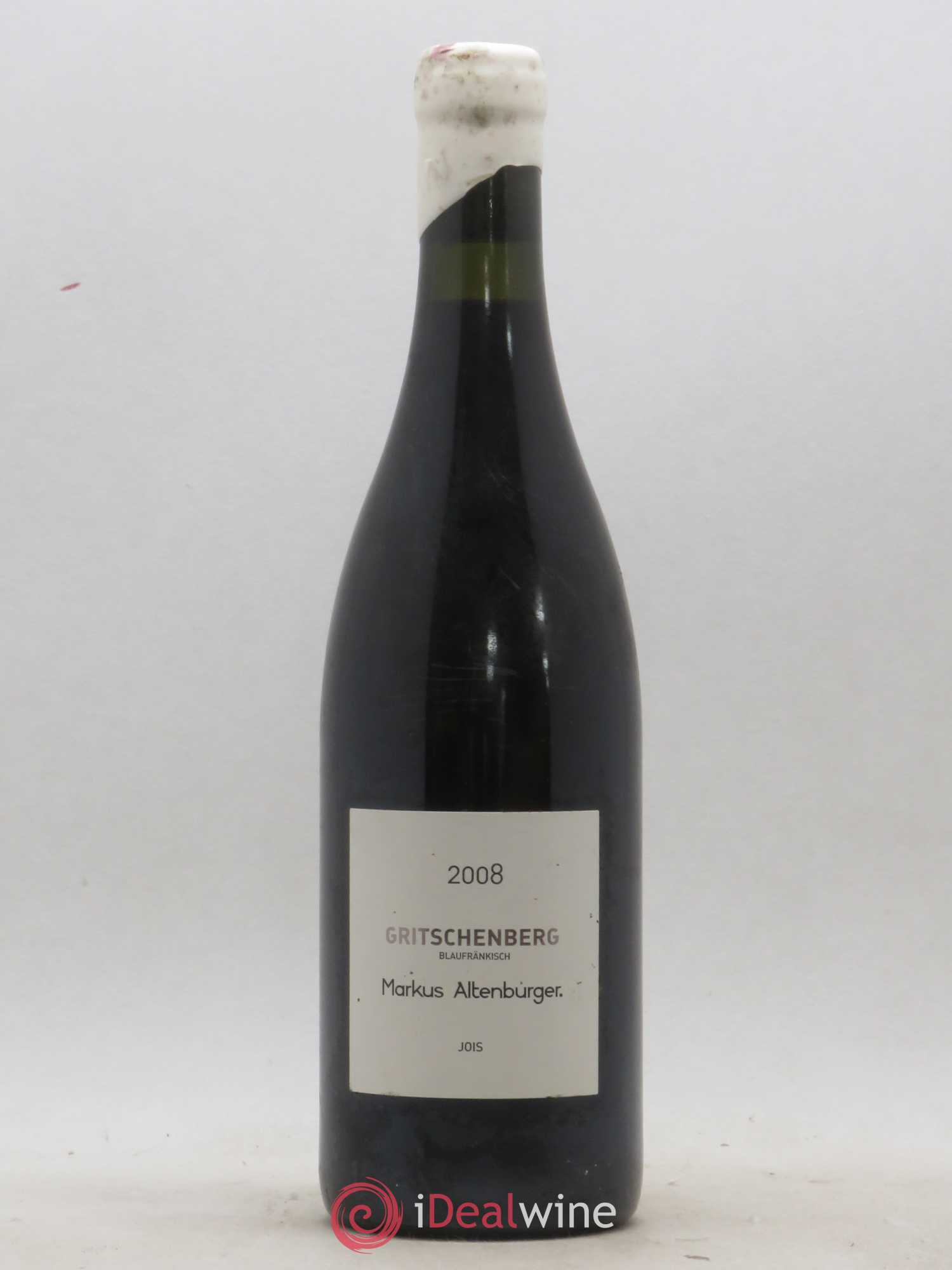 Autriche Burgenland Blaufränkisch Gritschenberg Markus Altenburger 2008 - Posten von 1 Flasche - 0