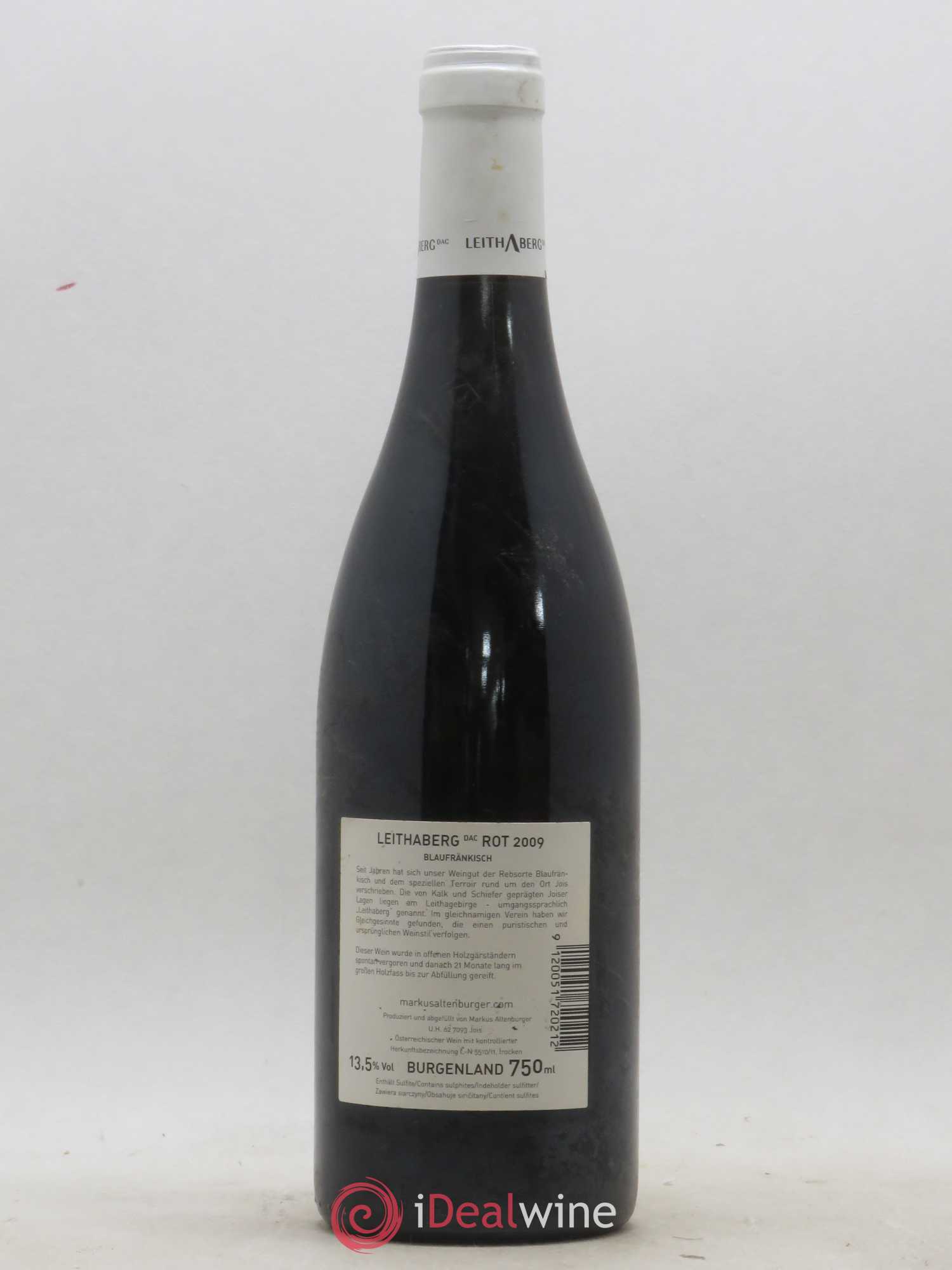 Autriche Burgenland Blaufränkisch Leithaberg Markus Altenburger 2009 - Posten von 1 Flasche - 1